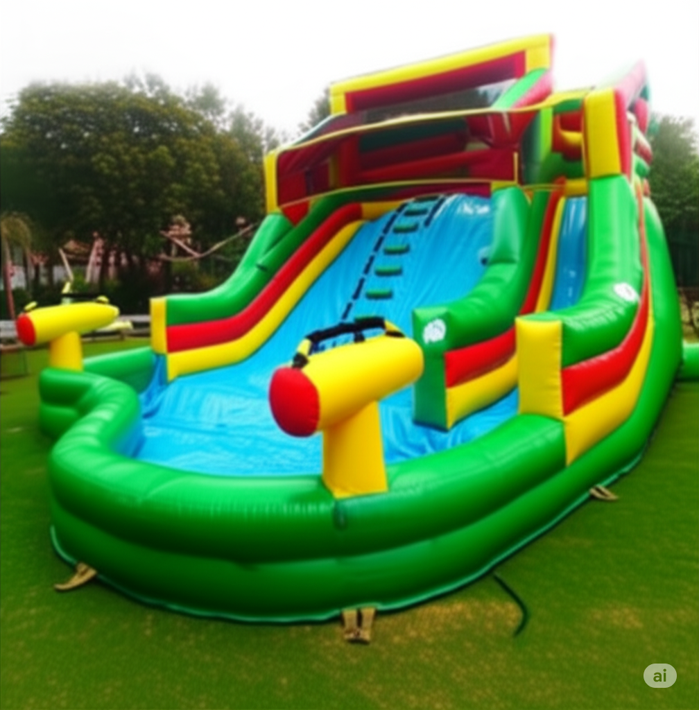 Multi Color Water Slide