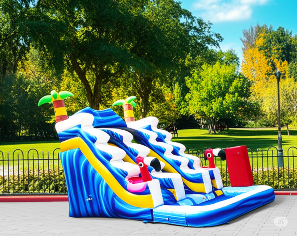 Flamingo Water Slide