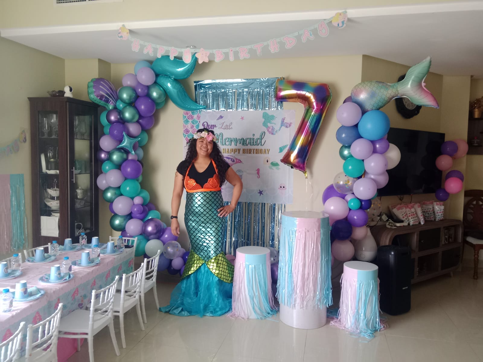 Mermaid Theme Party Host