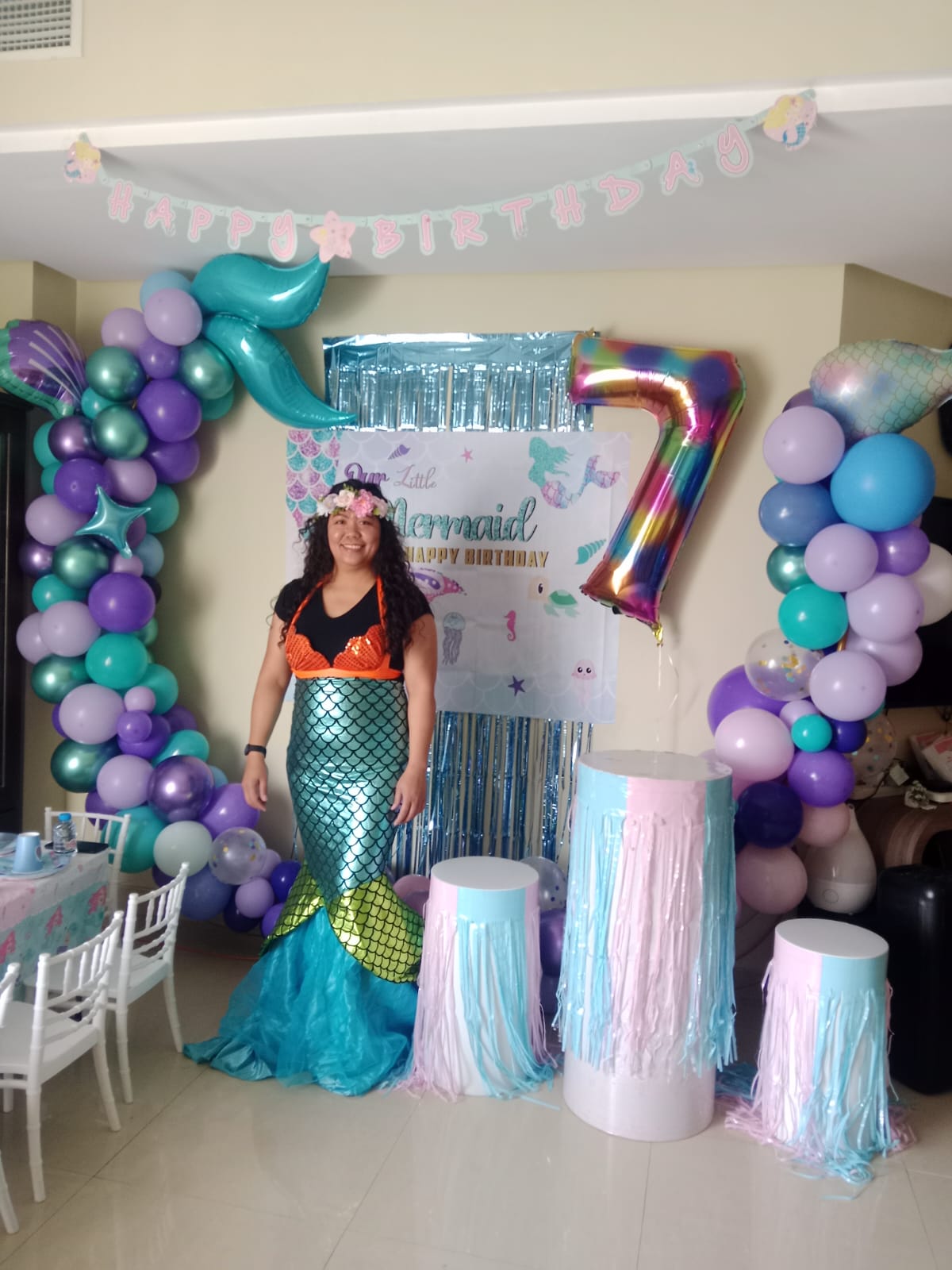 Mermaid Theme Party Host