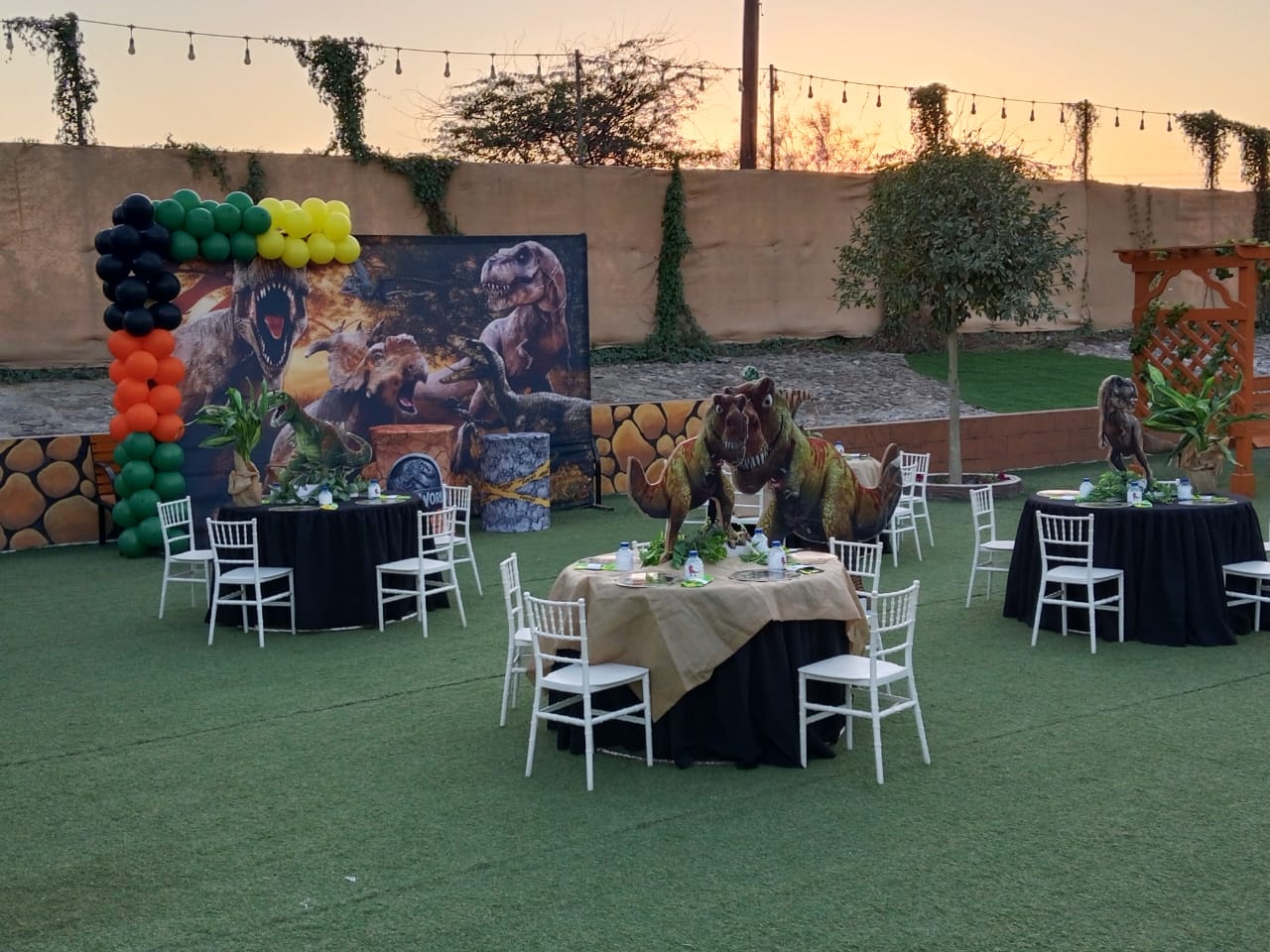 Dinosaur Theme Birthday Decoration