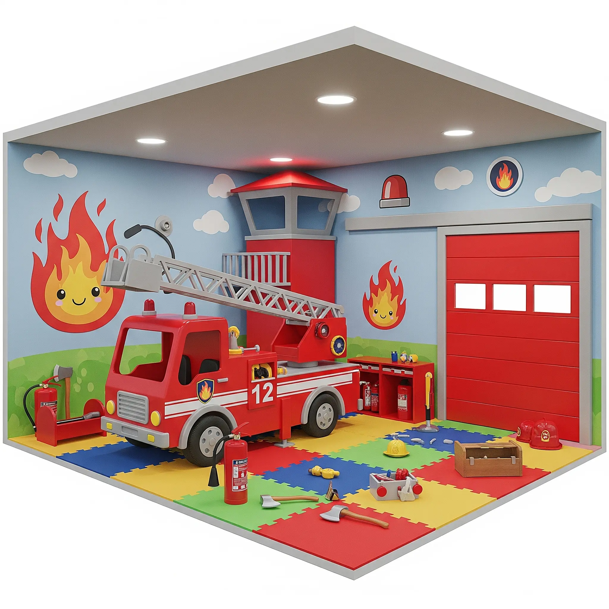 Mini Fire Station Roleplay Adventure