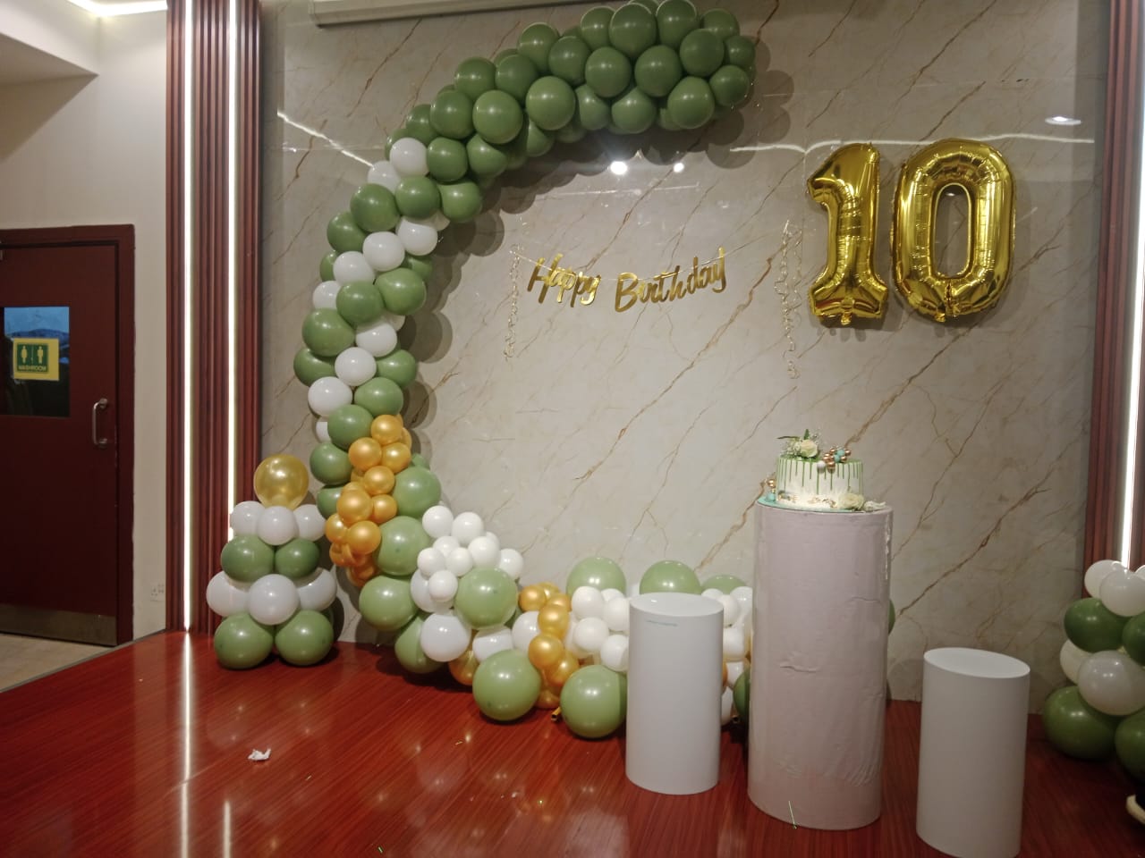 10TH Birthday Decoration