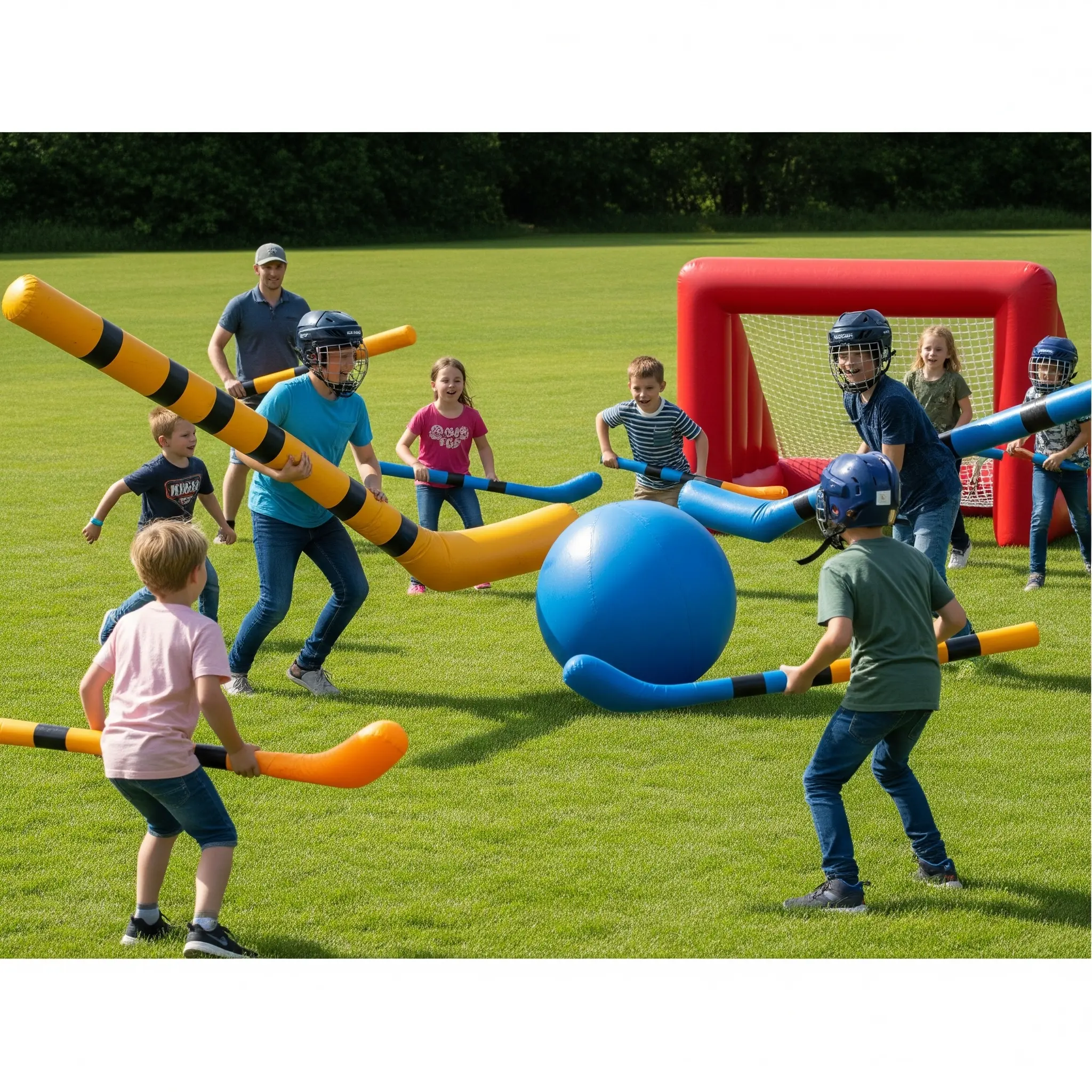 Big Inflatable Hockey For Kids