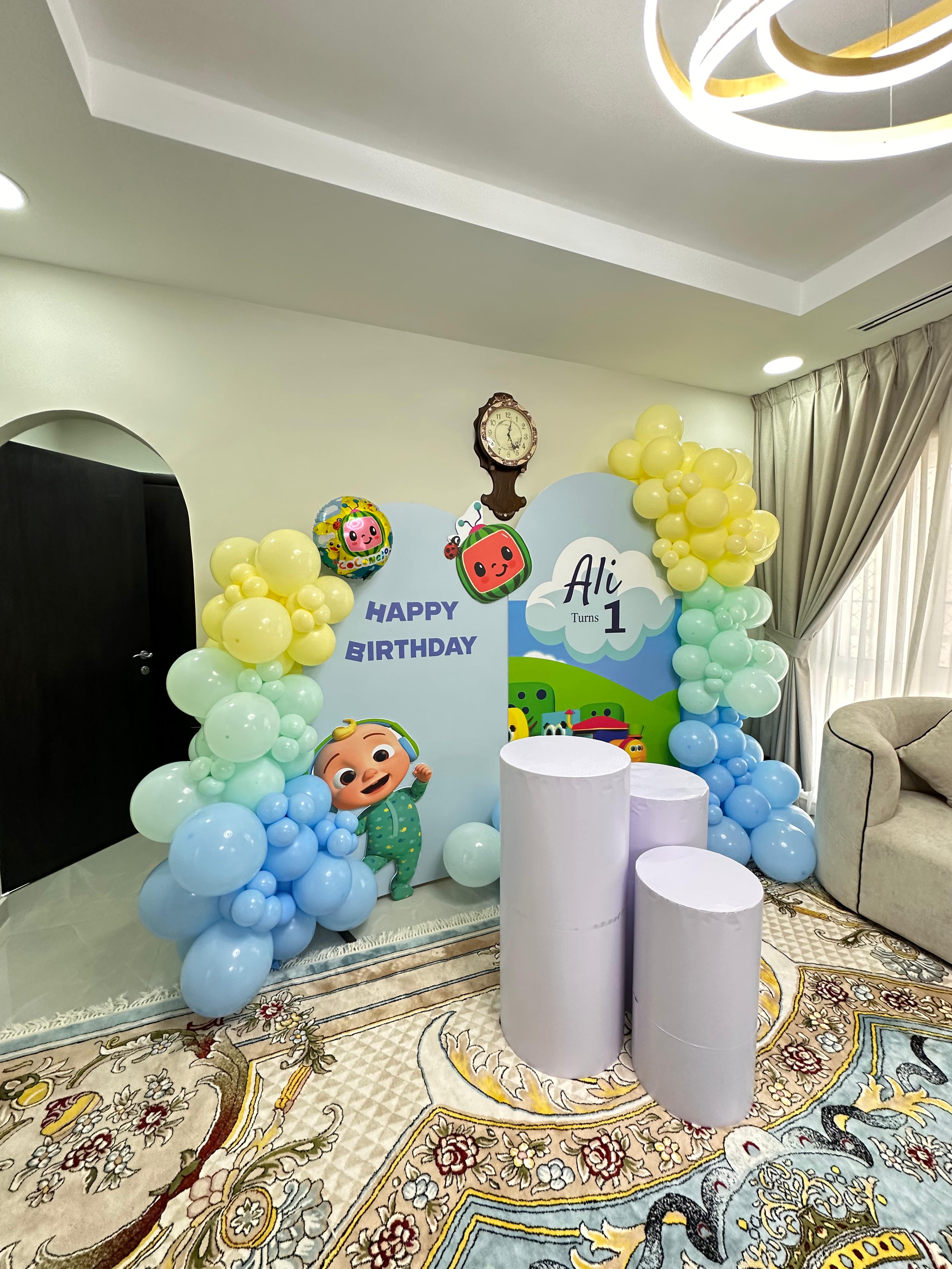 JJ Theme Birthday Decoration