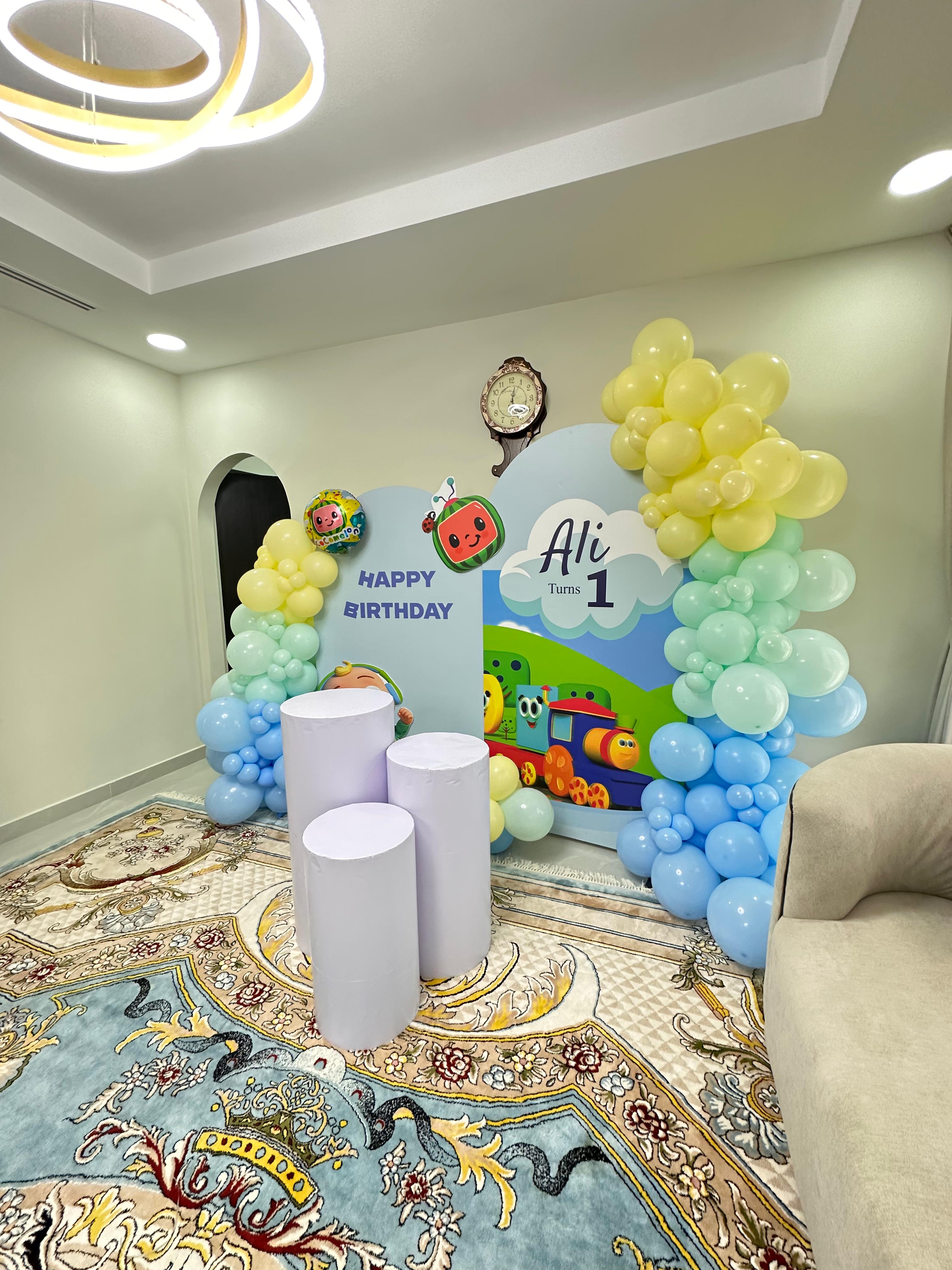 JJ Theme Birthday Decoration