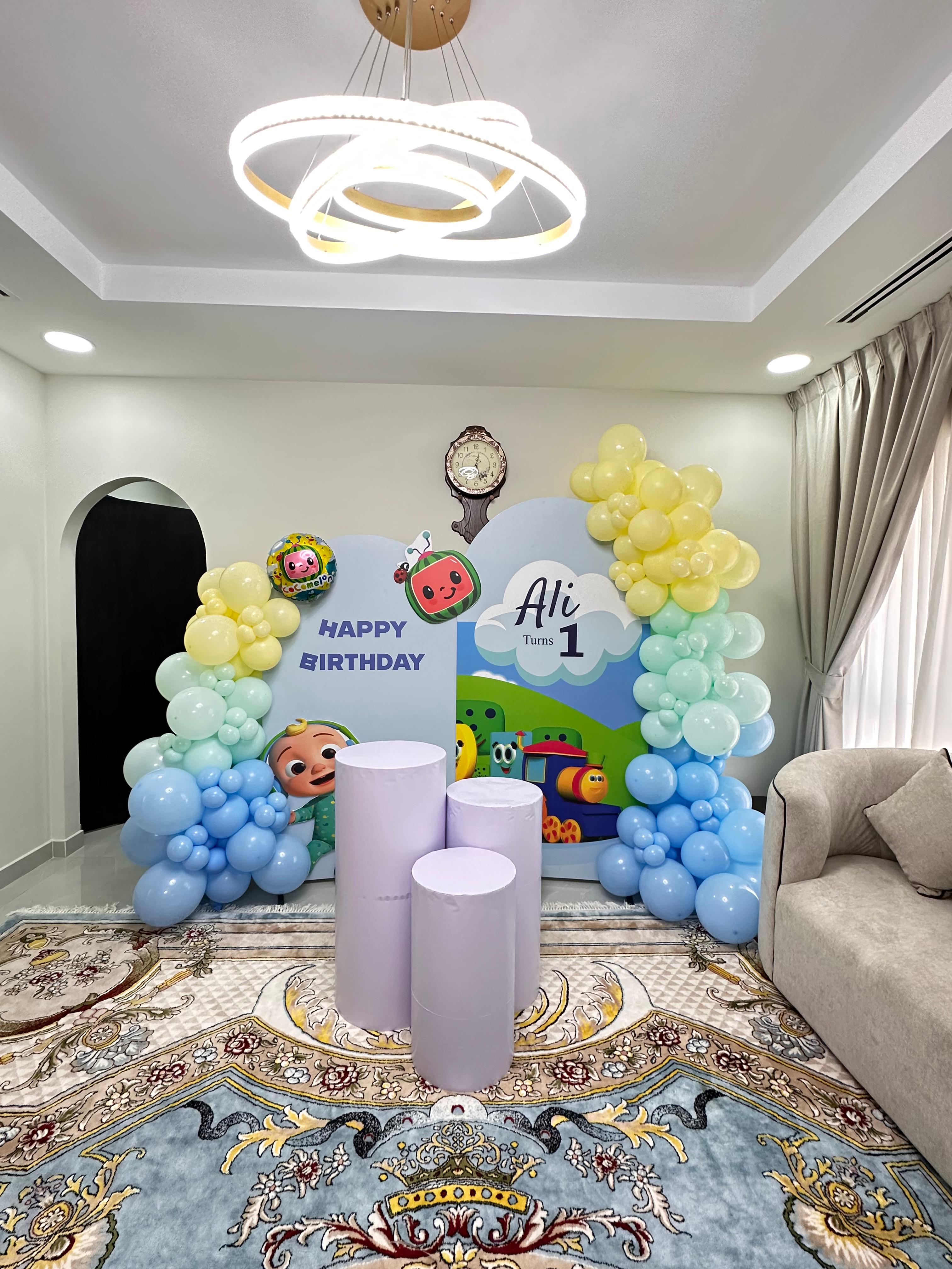 JJ Theme Birthday Decoration