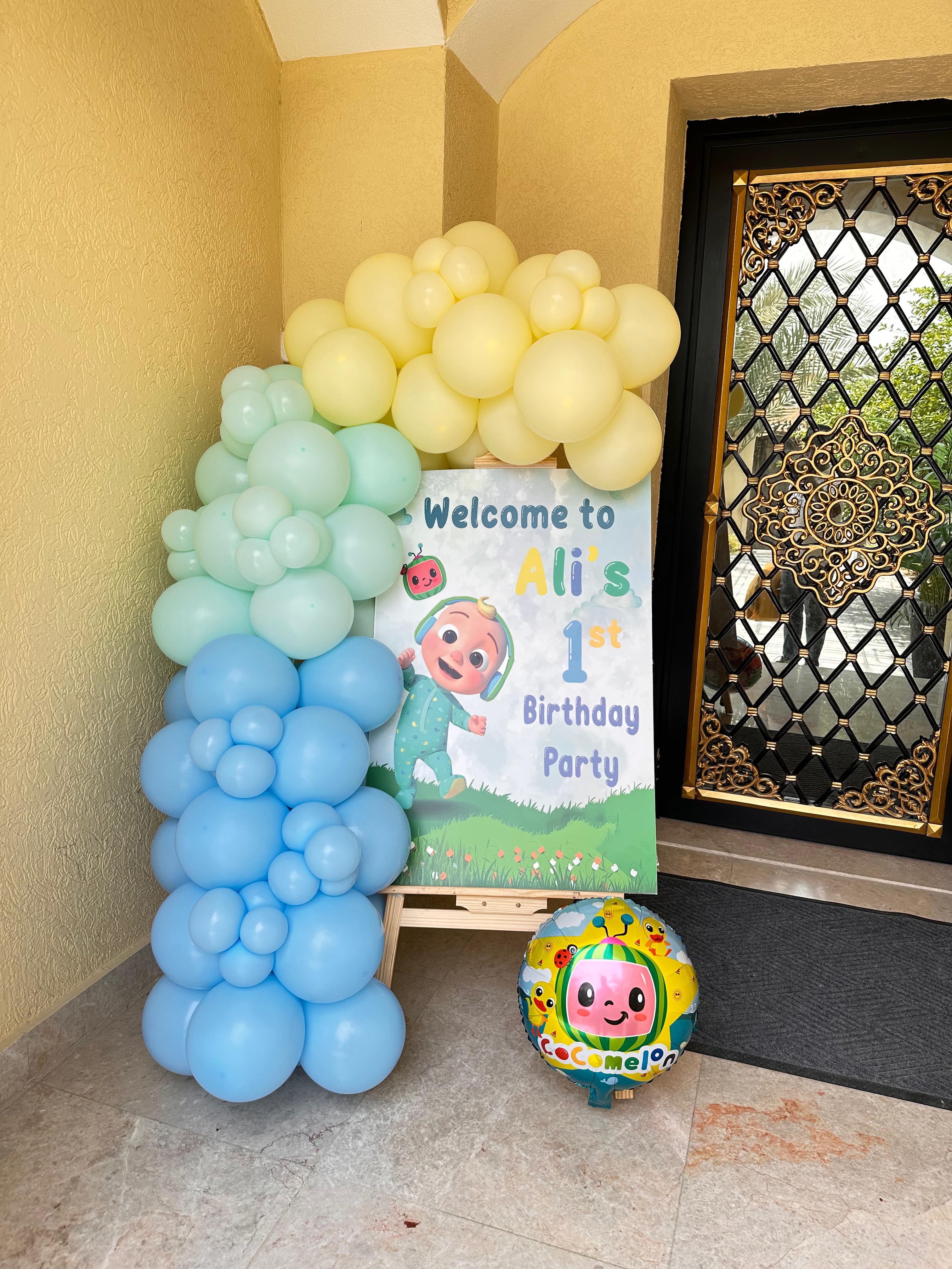 JJ Theme Birthday Decoration