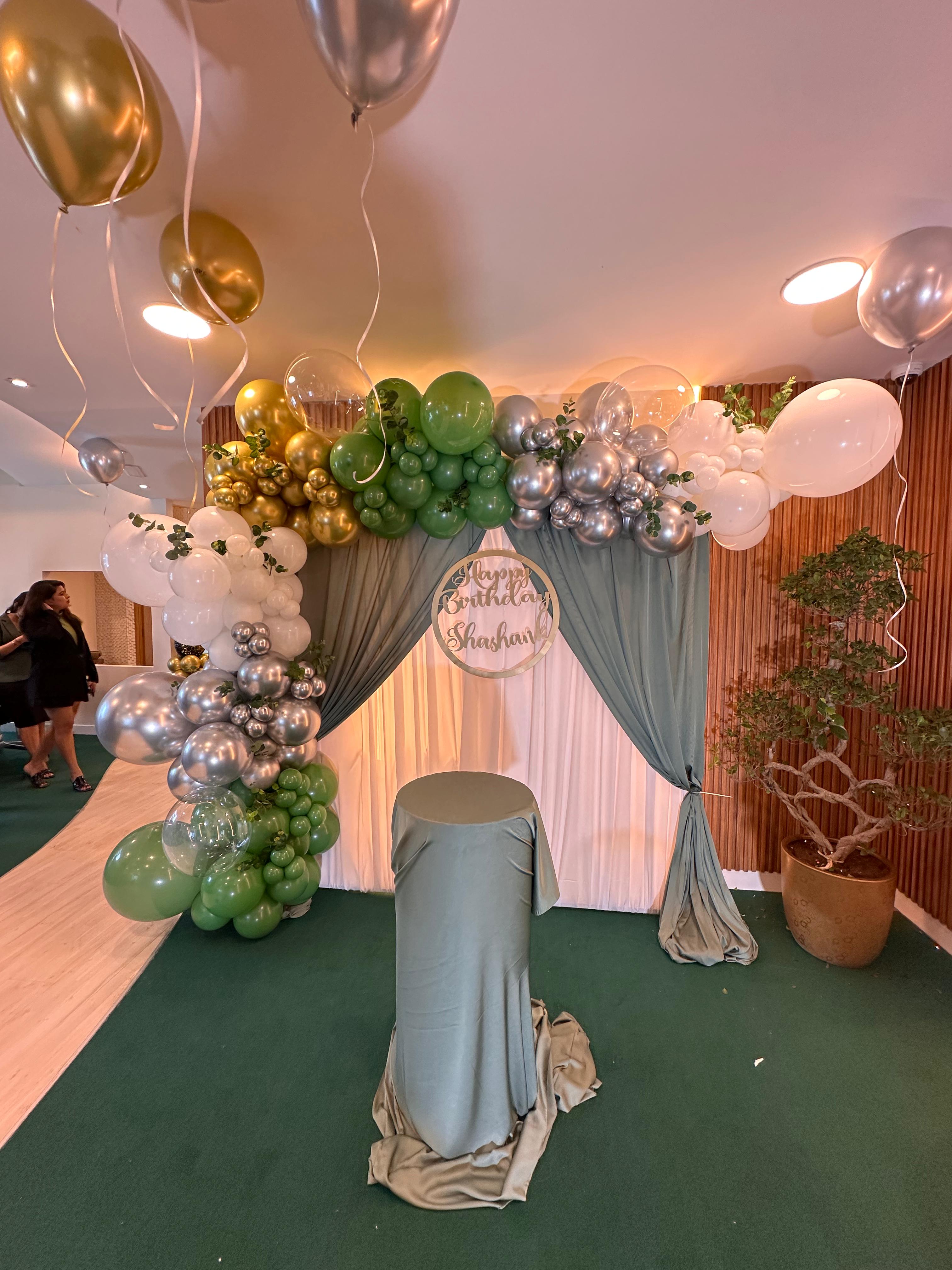 Pastel Colors Balloon Decoration