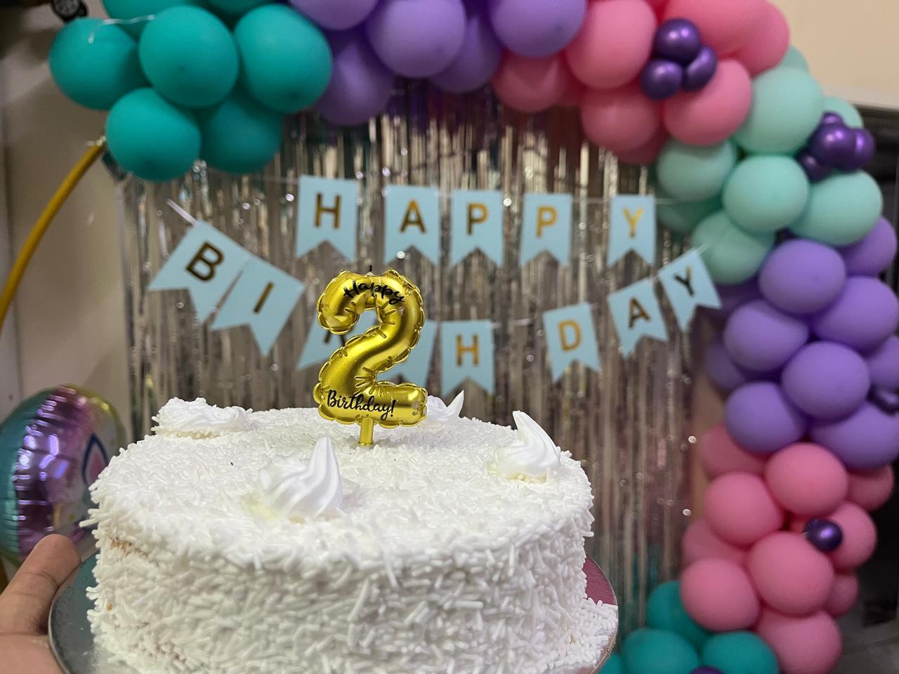 Round Arch Birthday Decoration