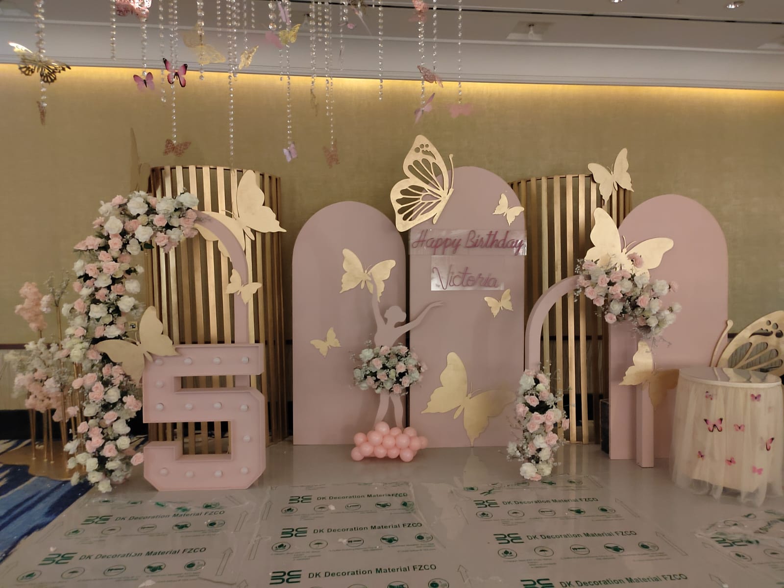 Butterfly Theme Birthday decoration