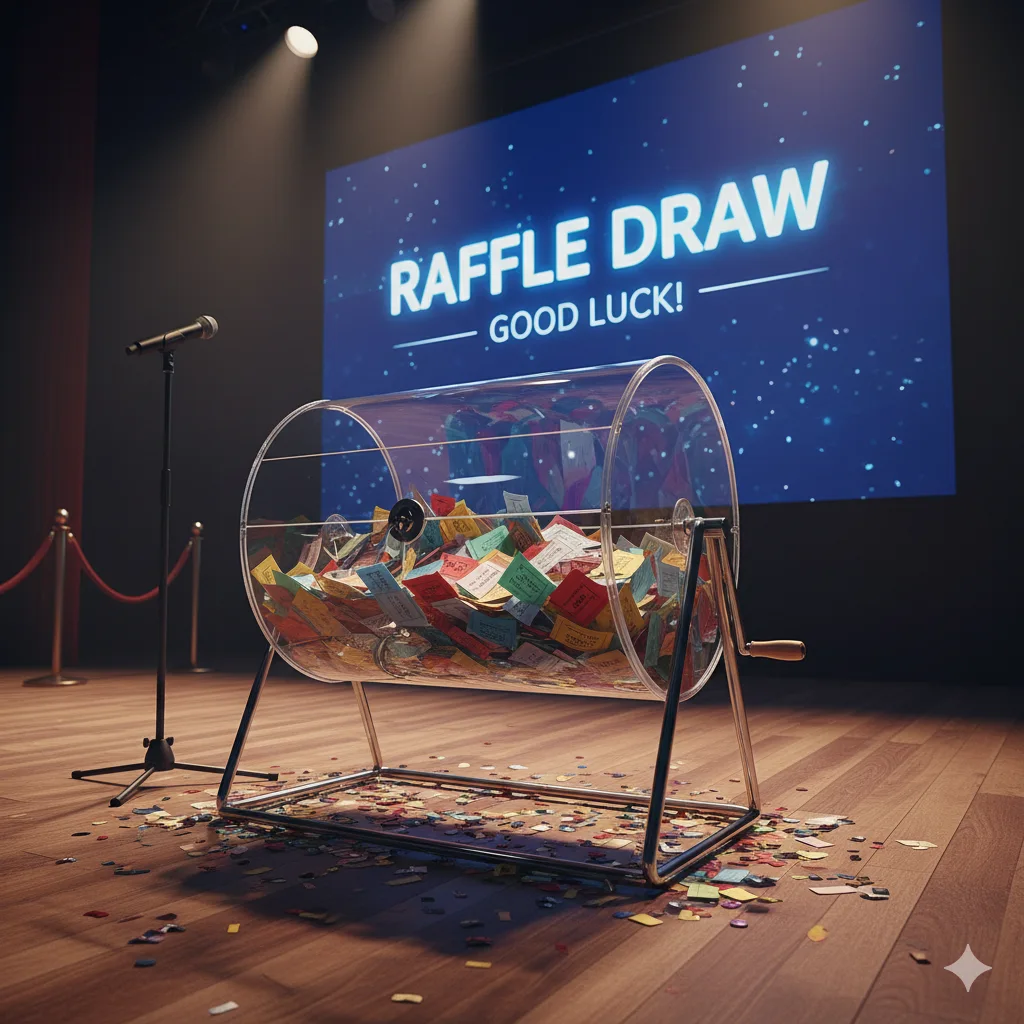Raffle Draw Drum