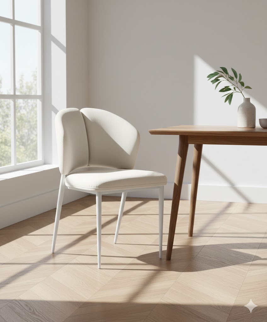 Halves Back Dining Chair