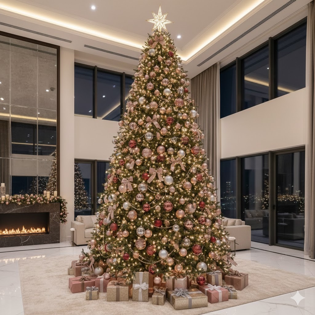 Pre-Decorated Christmas Tree Rental