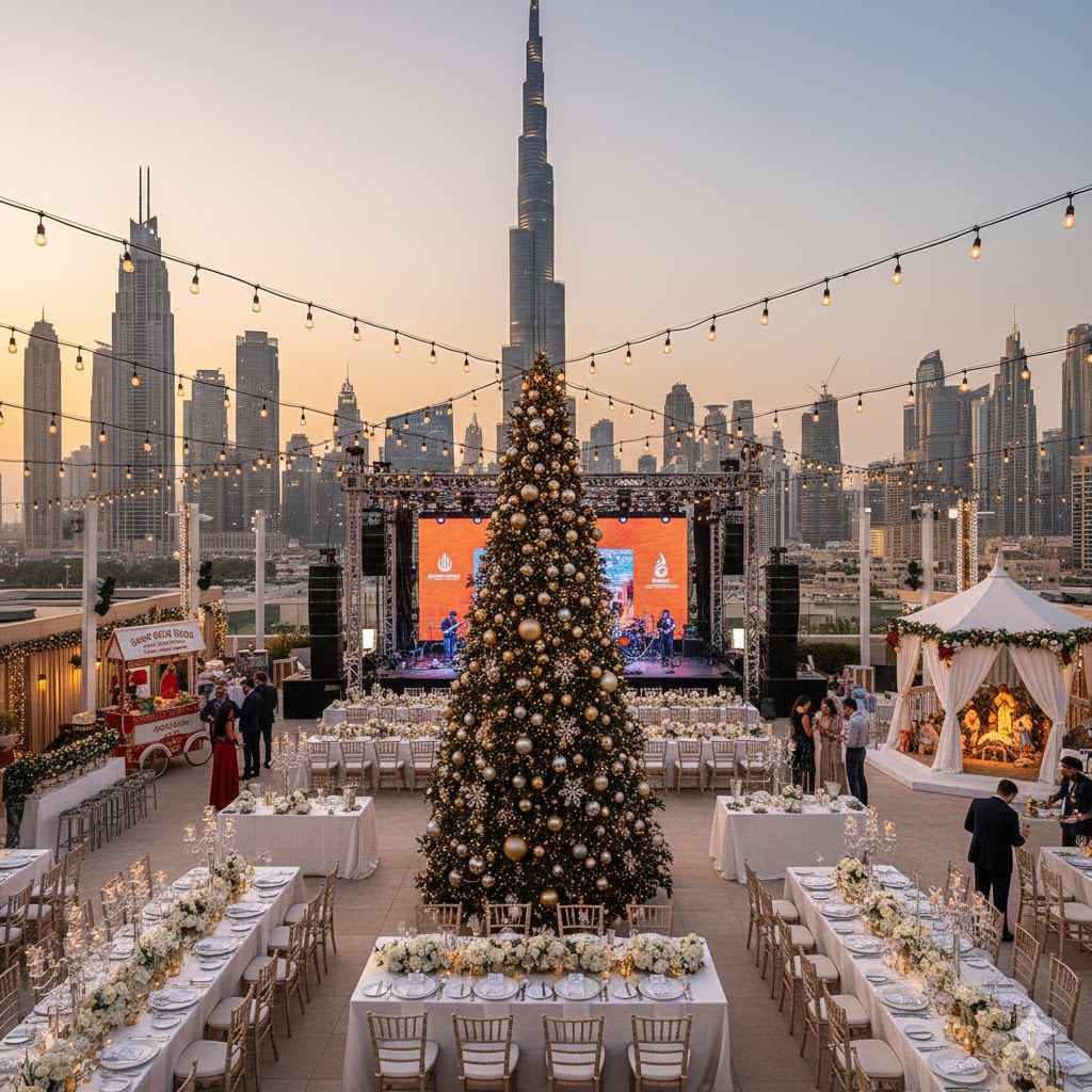 Christmas Event Setup Dubai