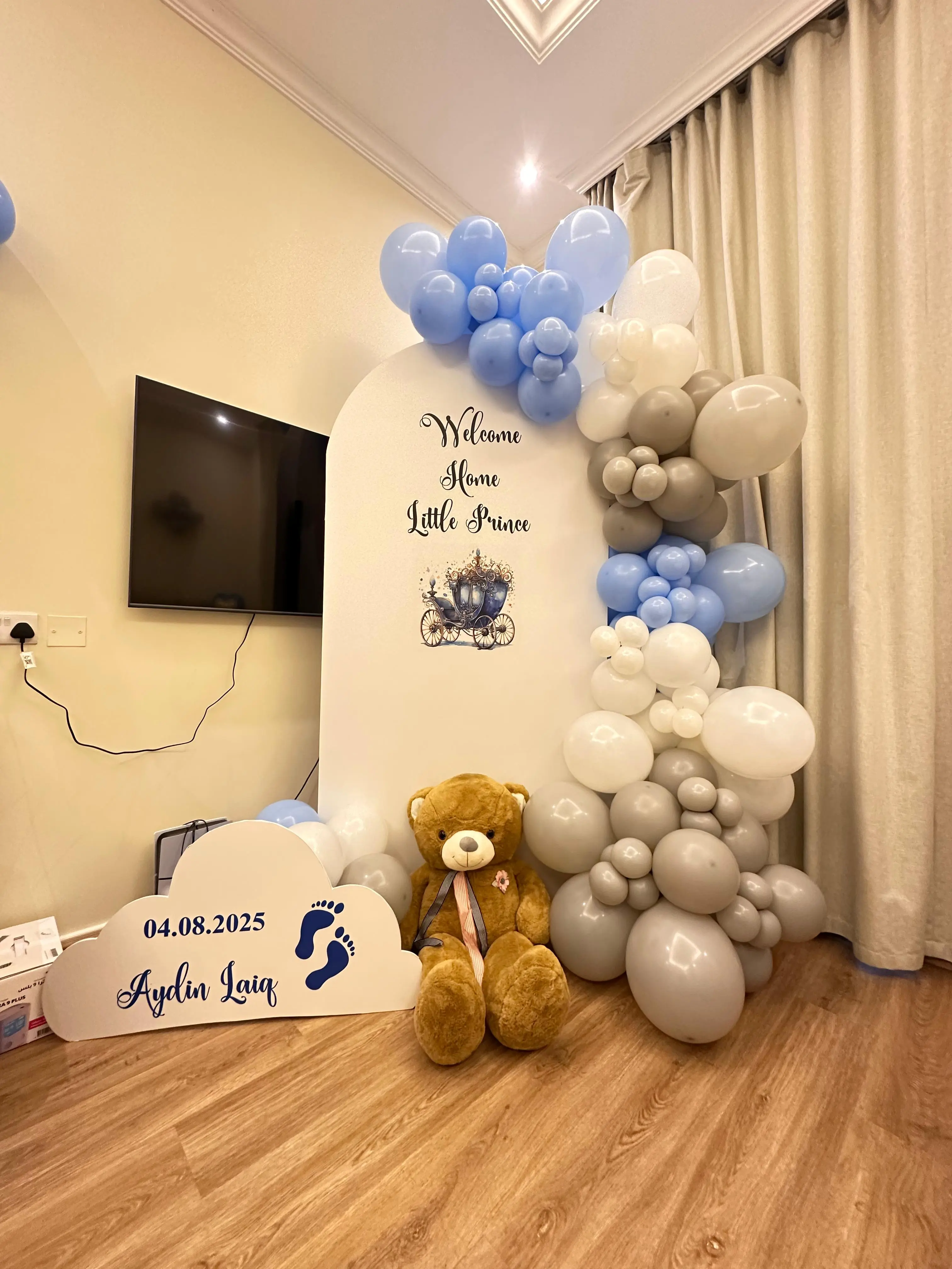 Teddy Bear Theme Birthday Decoration