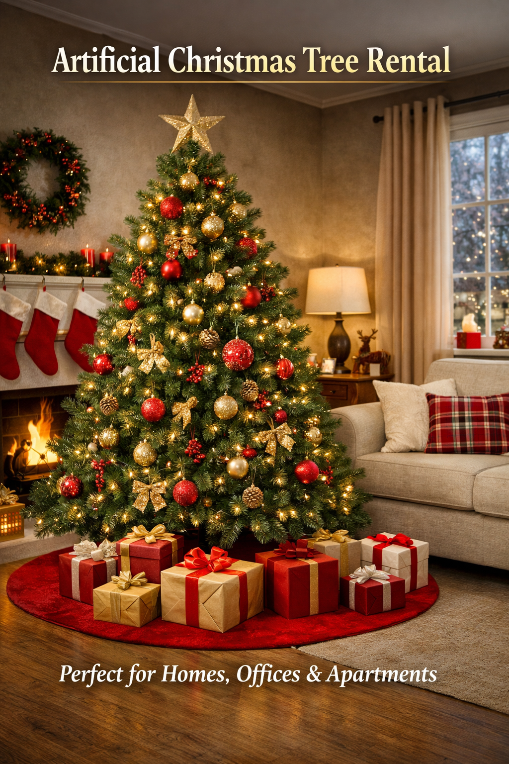 Artificial Christmas Tree Rental