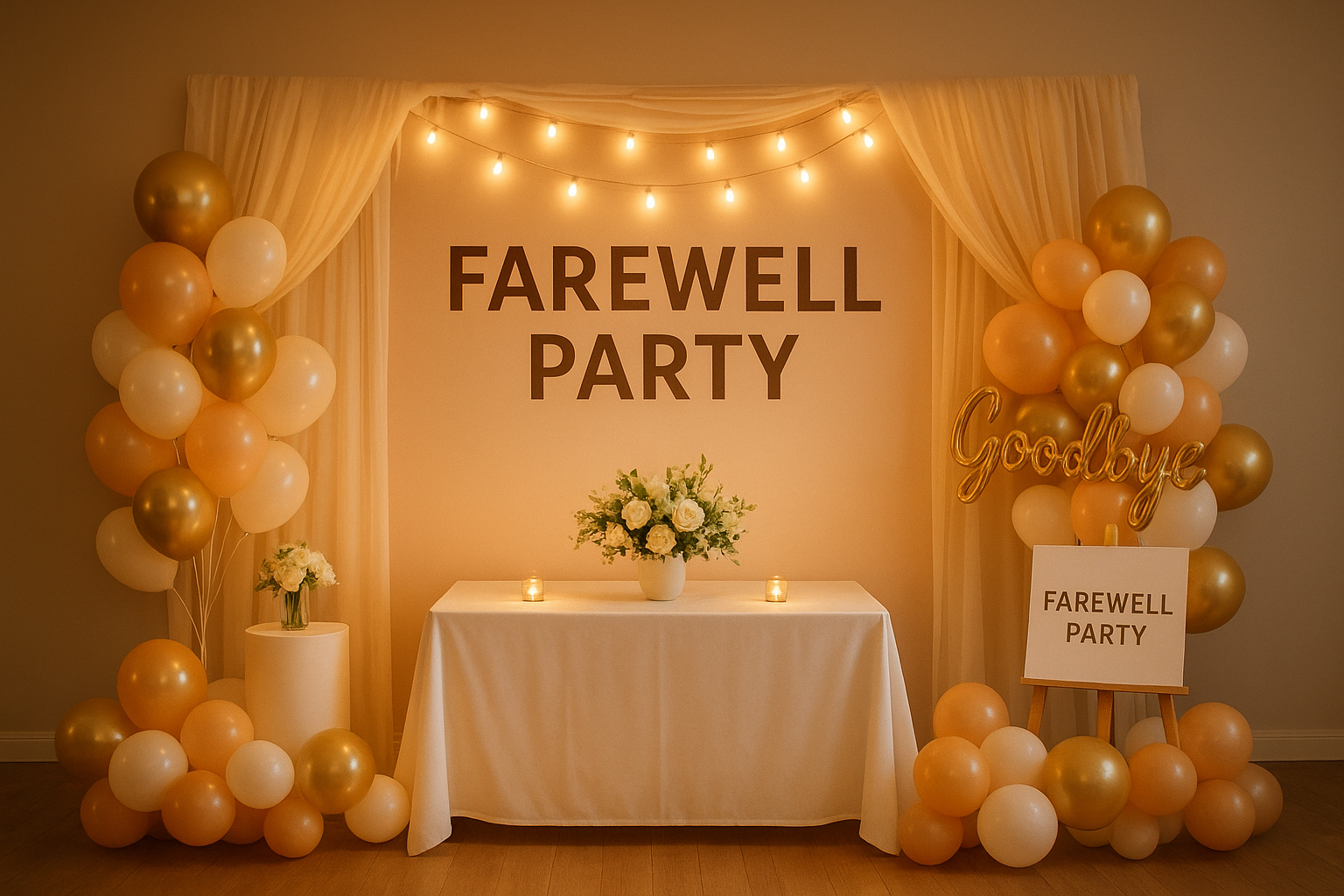 Farewell Party Setup & Decoration