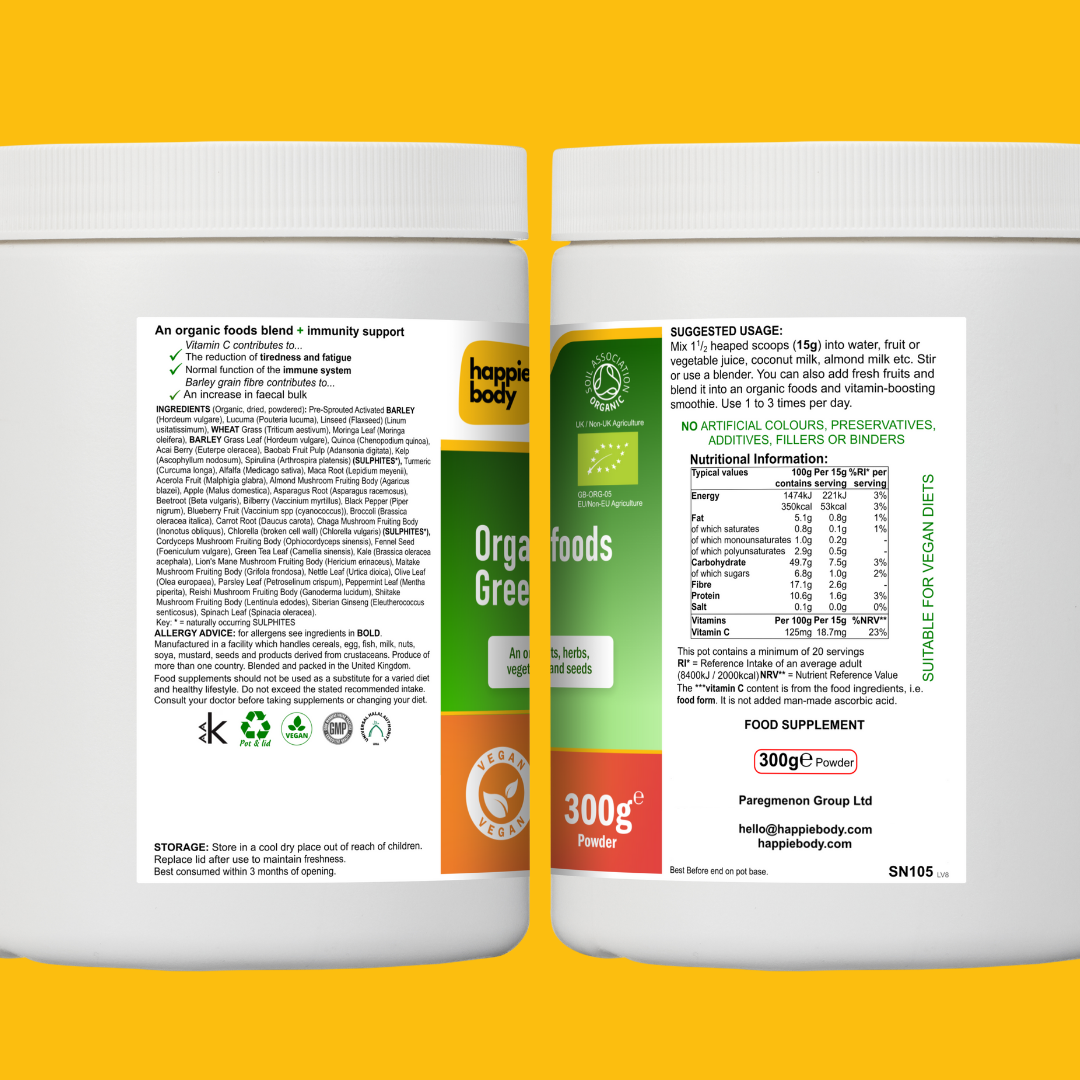 Organic Superfoods Greens Blend