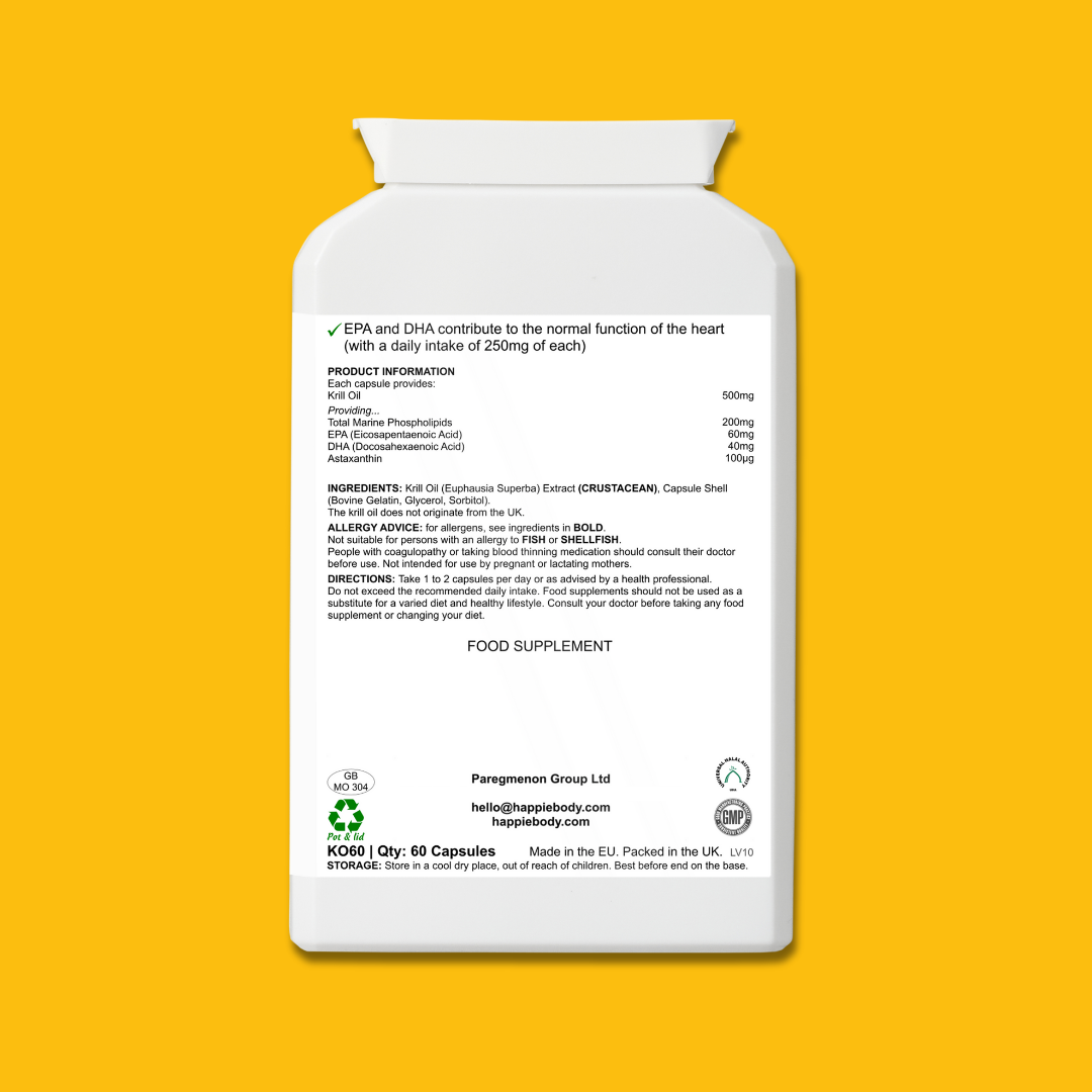 Super Strength Antarctic Krill Oil