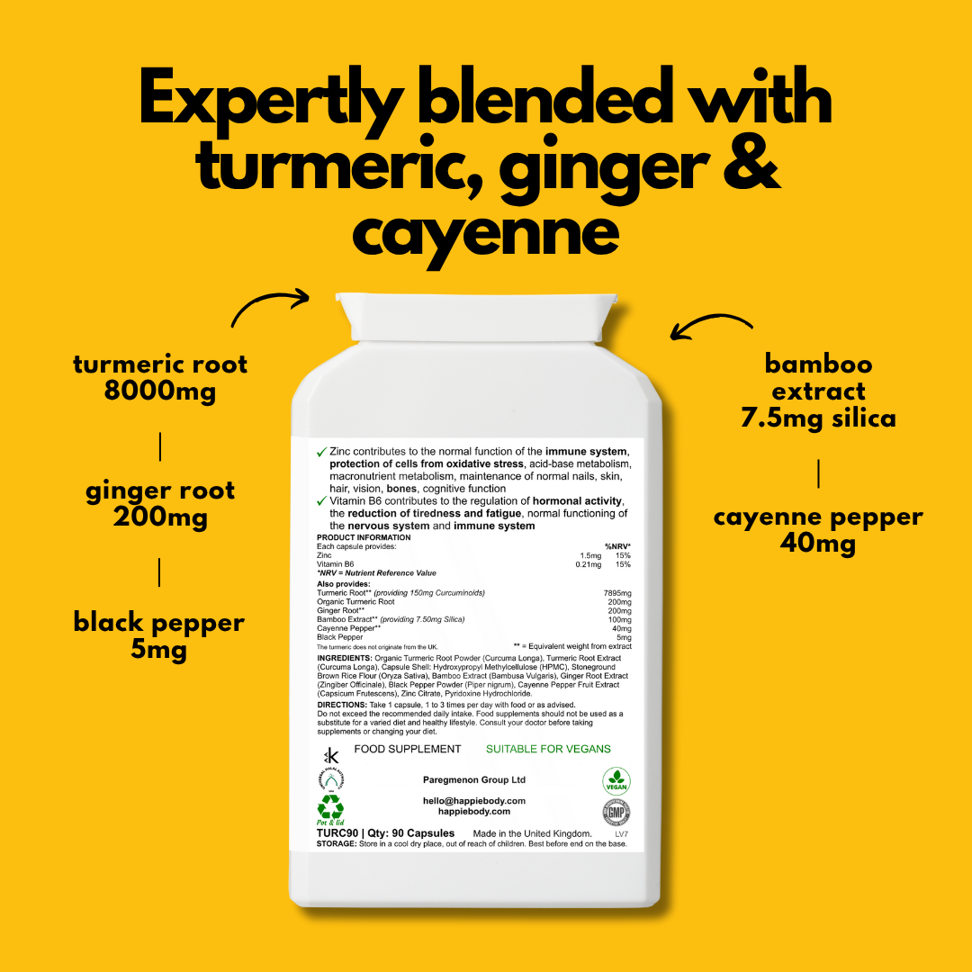 Organic Turmeric Blend | 90 capsules