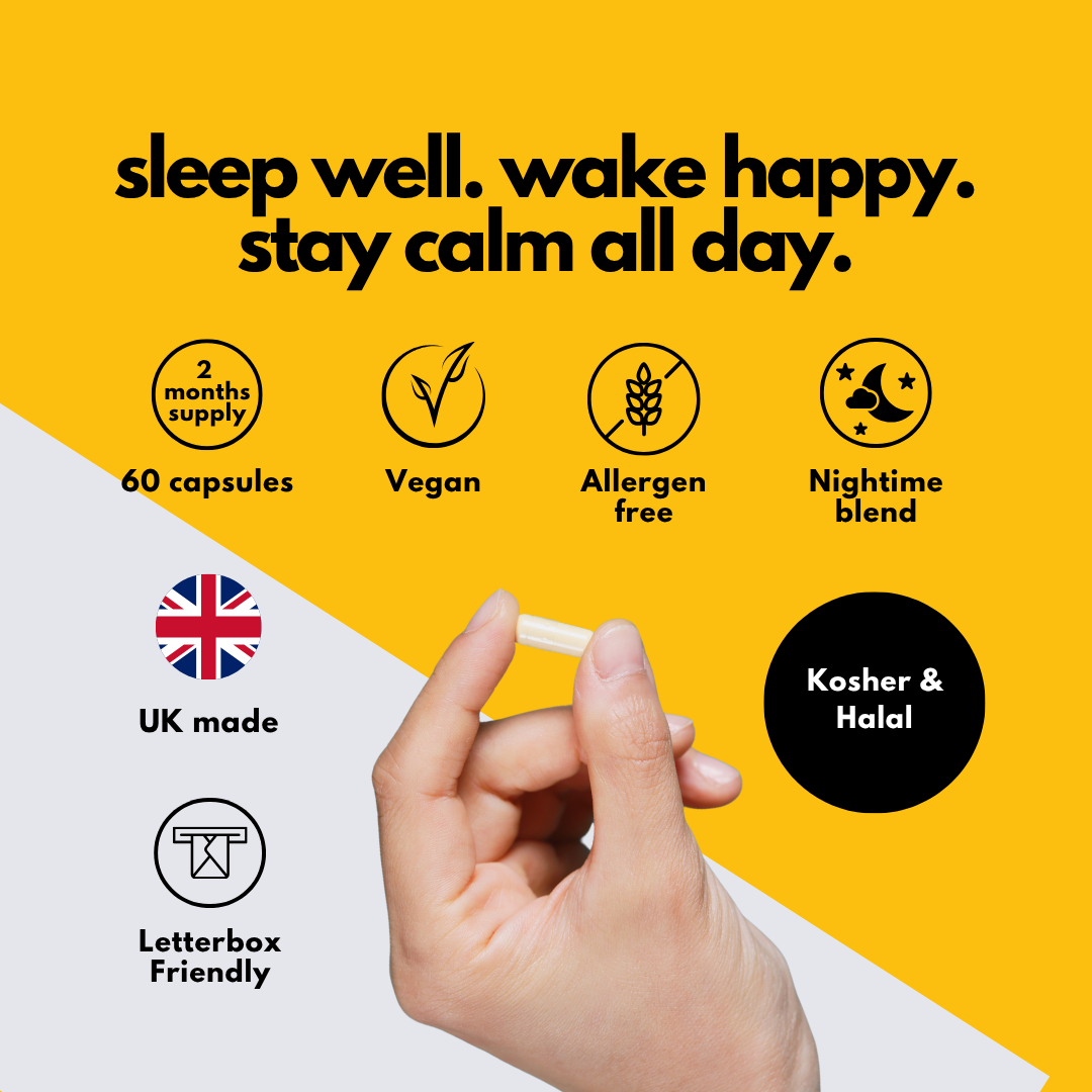 NeuroNite Calm+ Botanicals | 60 Capsules