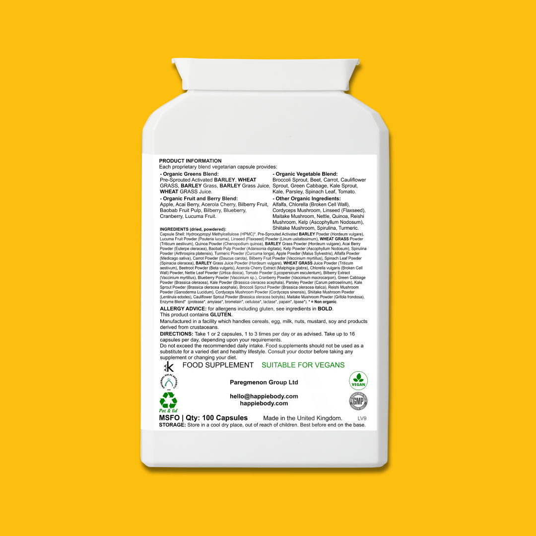 35 Wholefood Blend with Enzymes