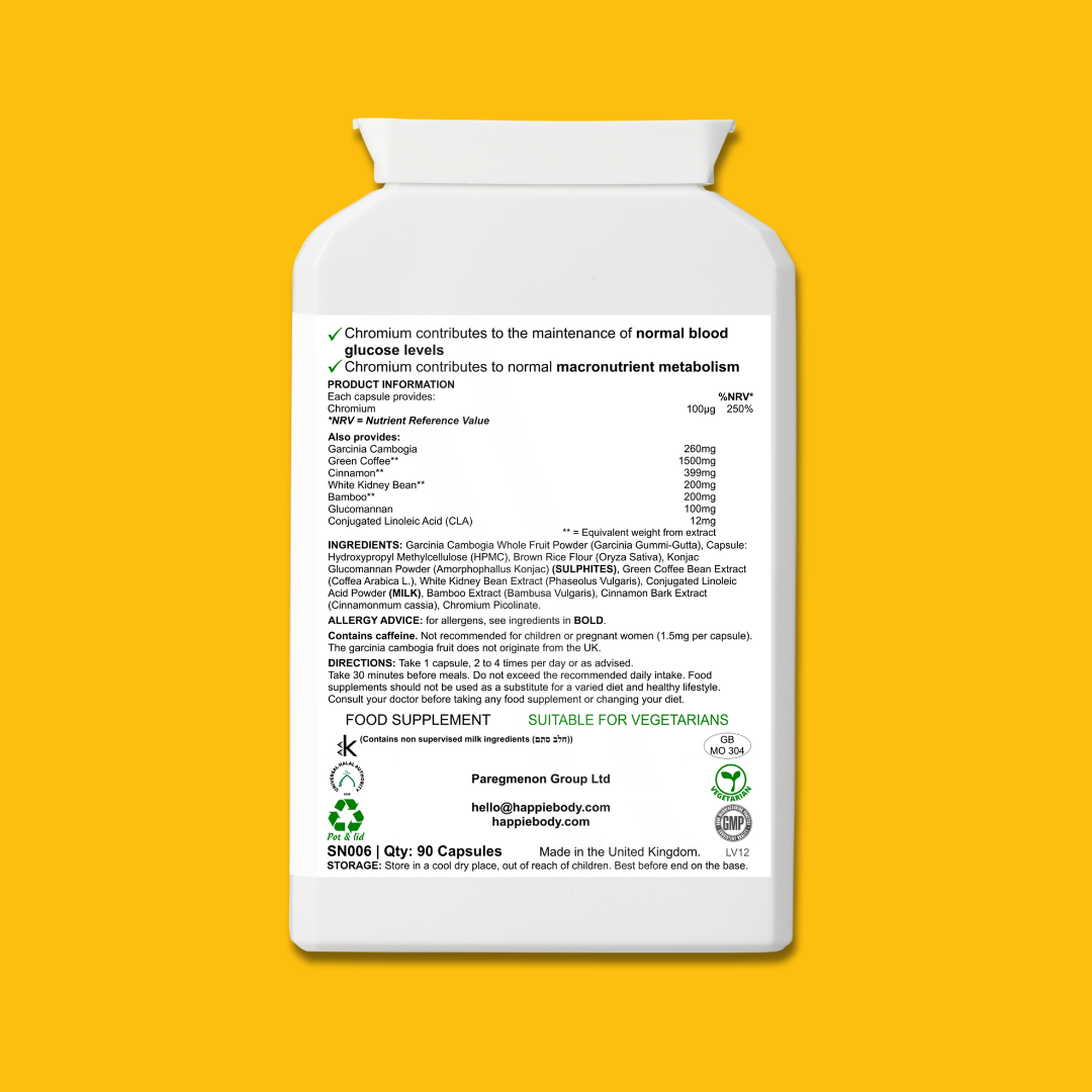 BodyLean: Garcinia Cambogia | 60 Capsules