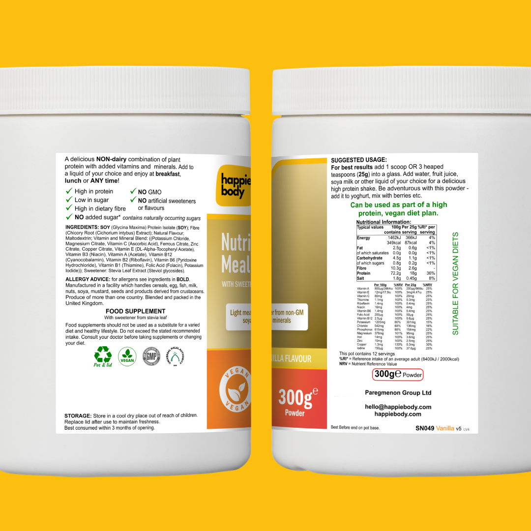 NutriLean Meal Shake – Crème Vanilla | 300g powder
