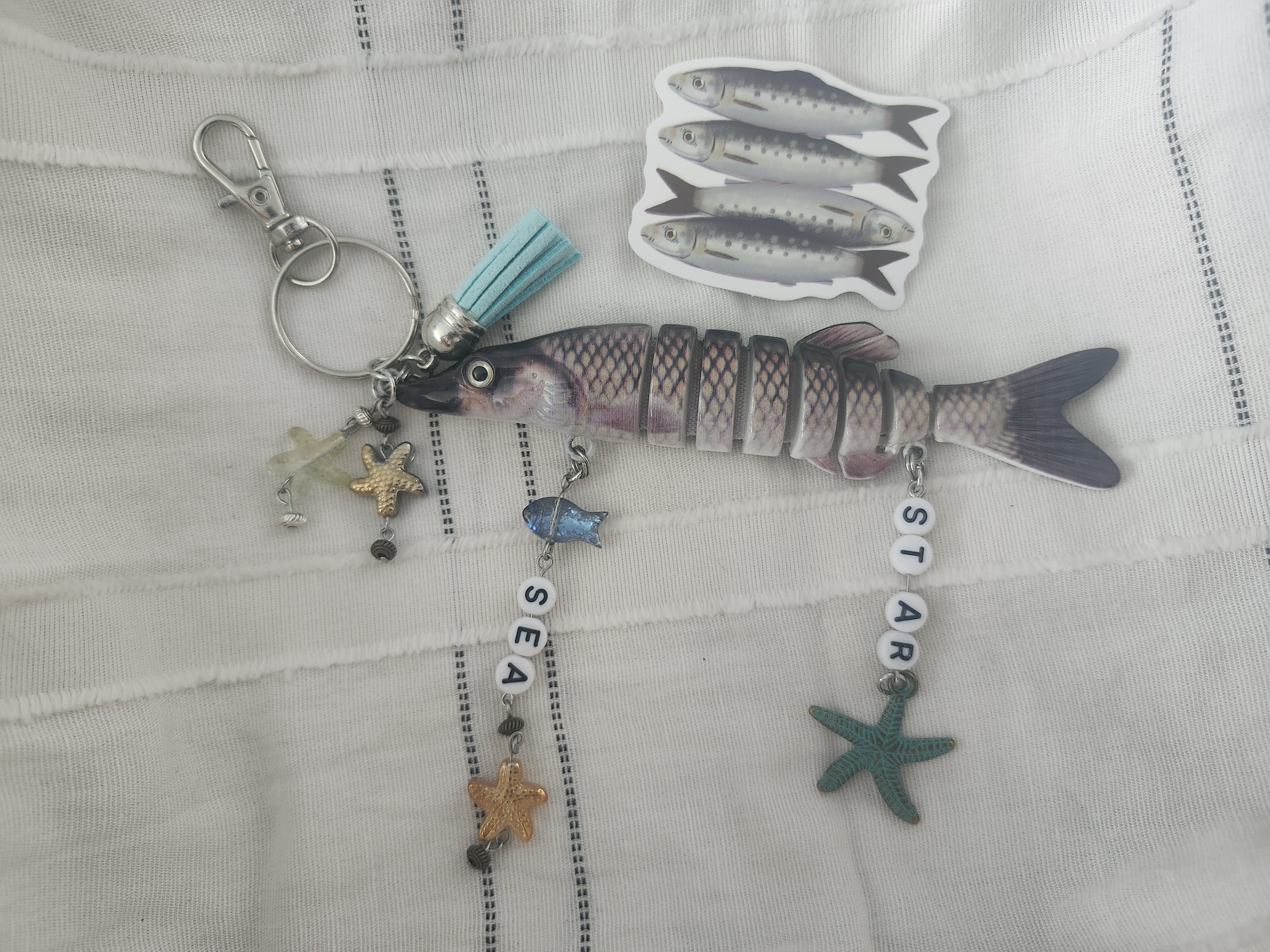 Sea StarFish Keychain