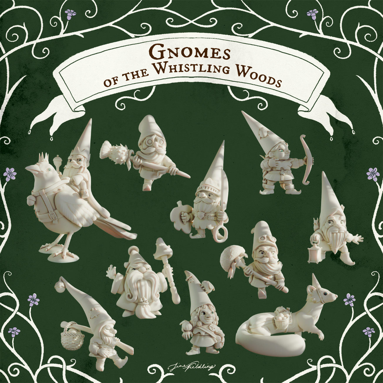 Gnome Adventure Band - Gnomes of the Whistling Woods