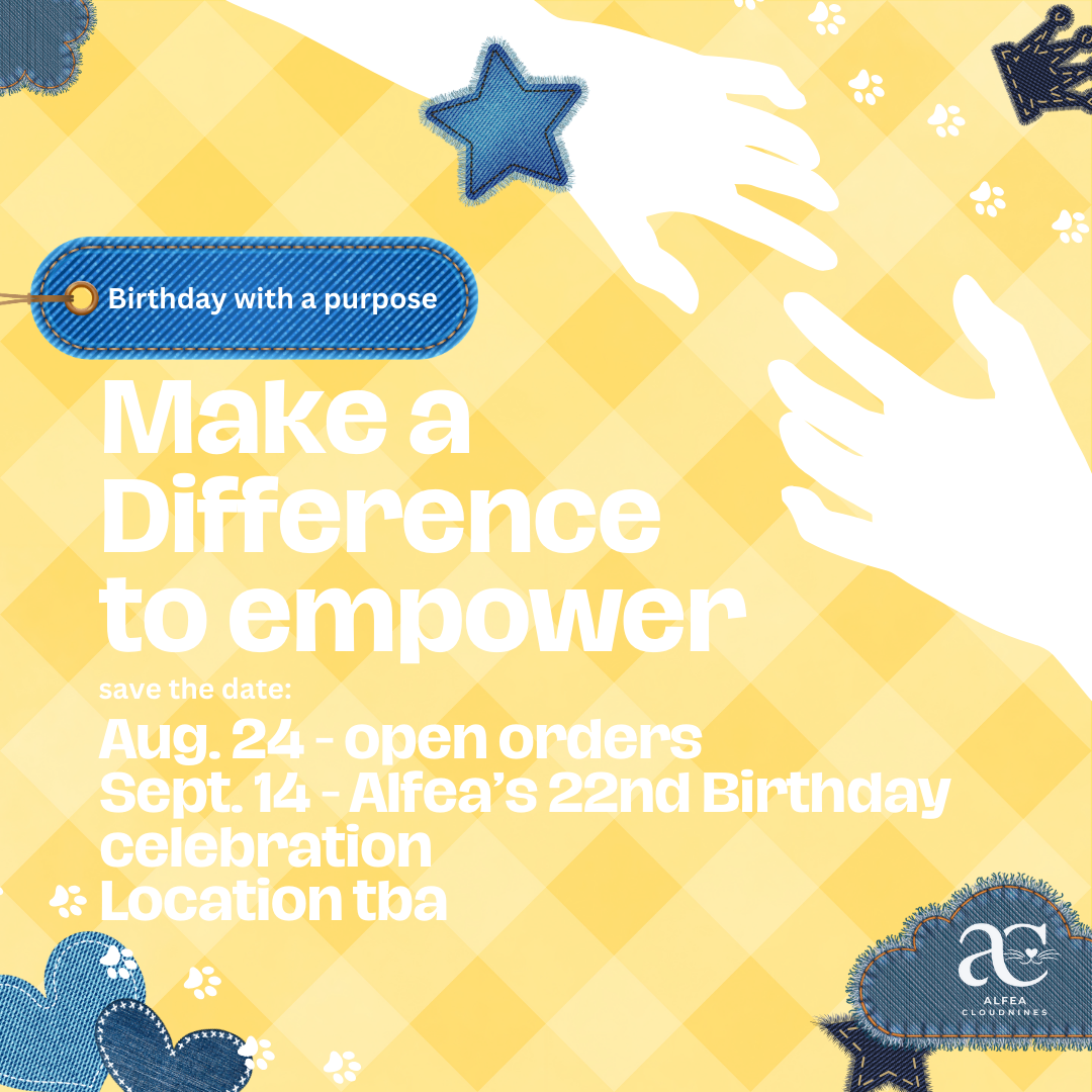 Alfea's Birthday Outreach: Cap + Event Slot