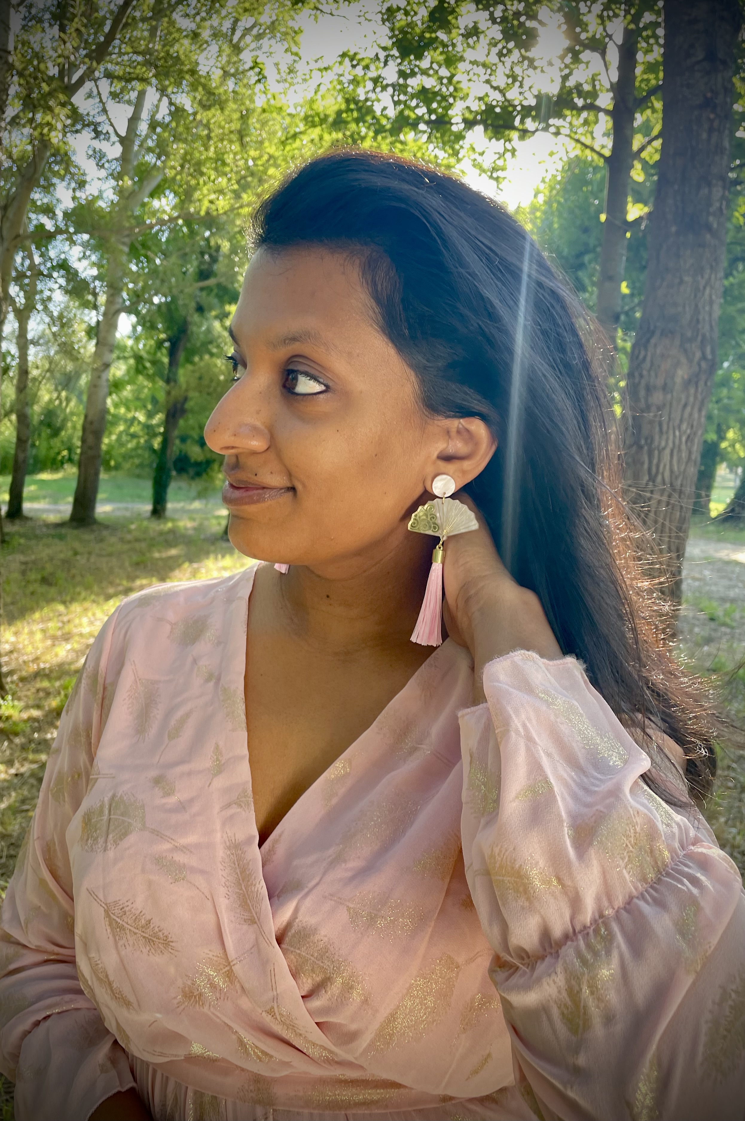 Boucles Éventails "Volutes"