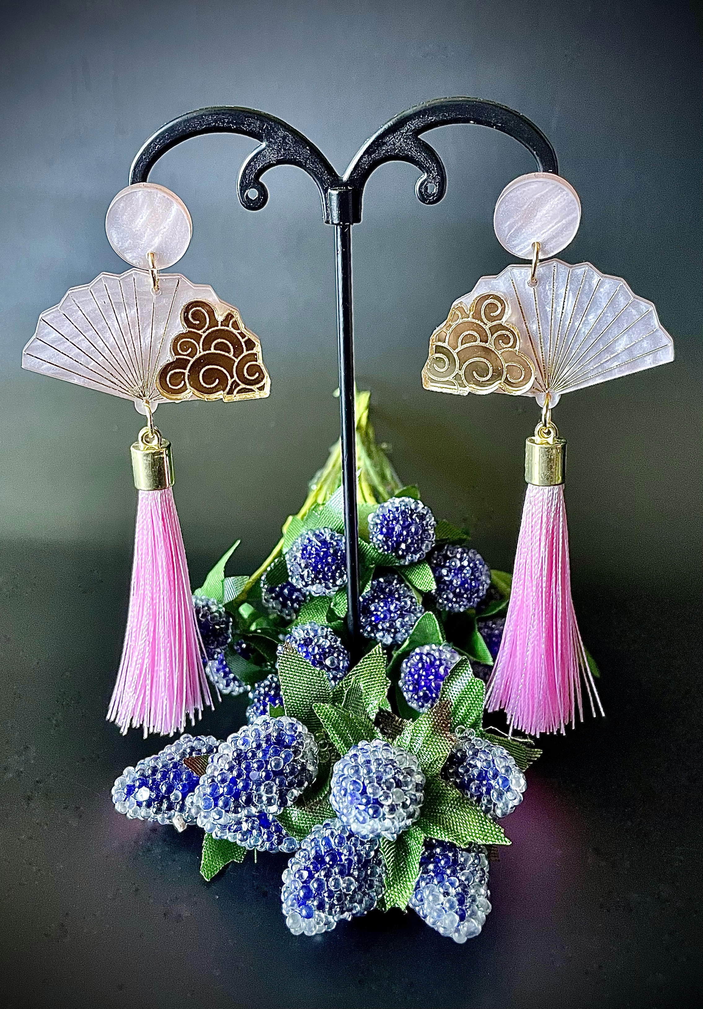 Boucles Éventails "Volutes"
