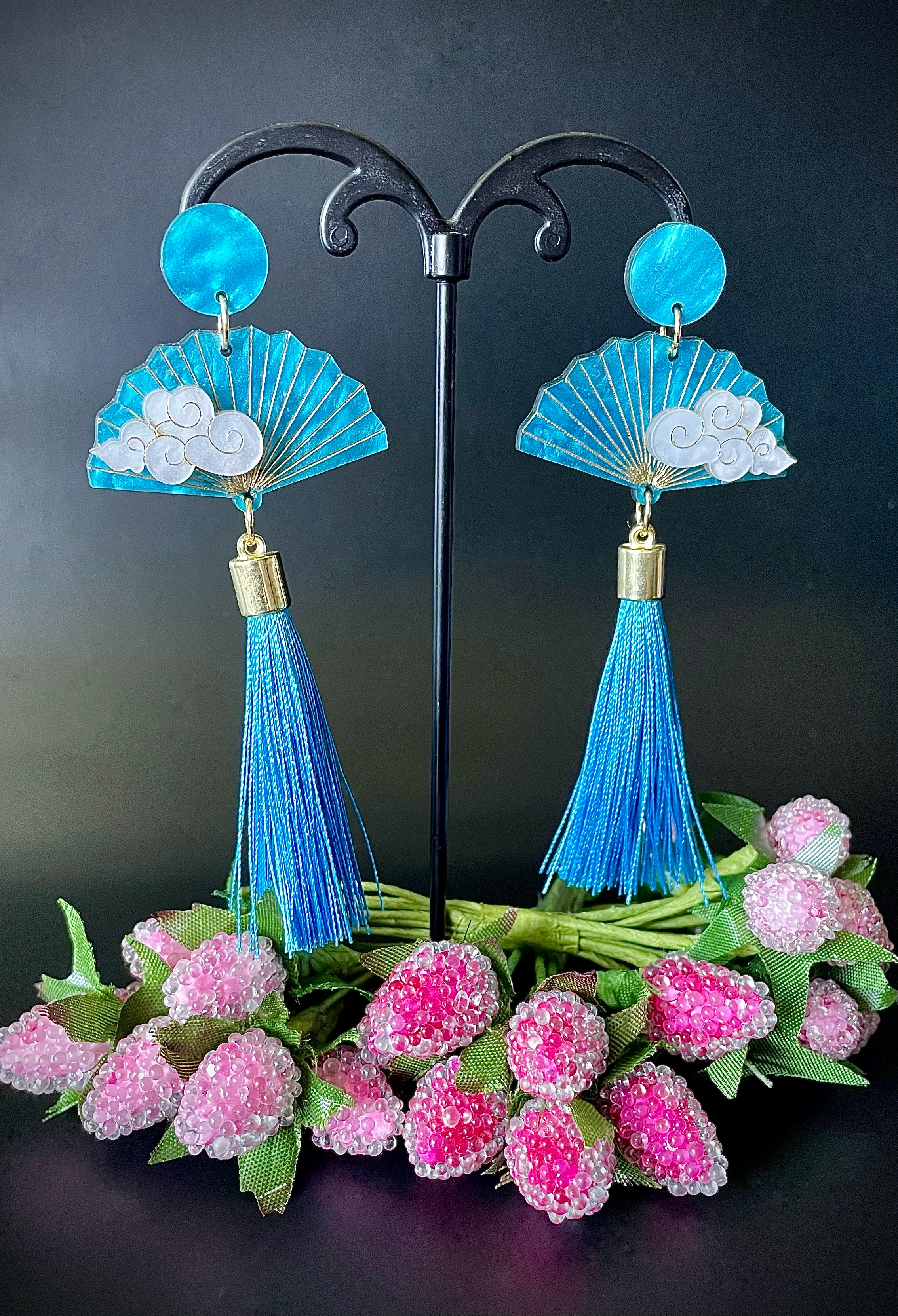 Boucles Éventails "Nuage"