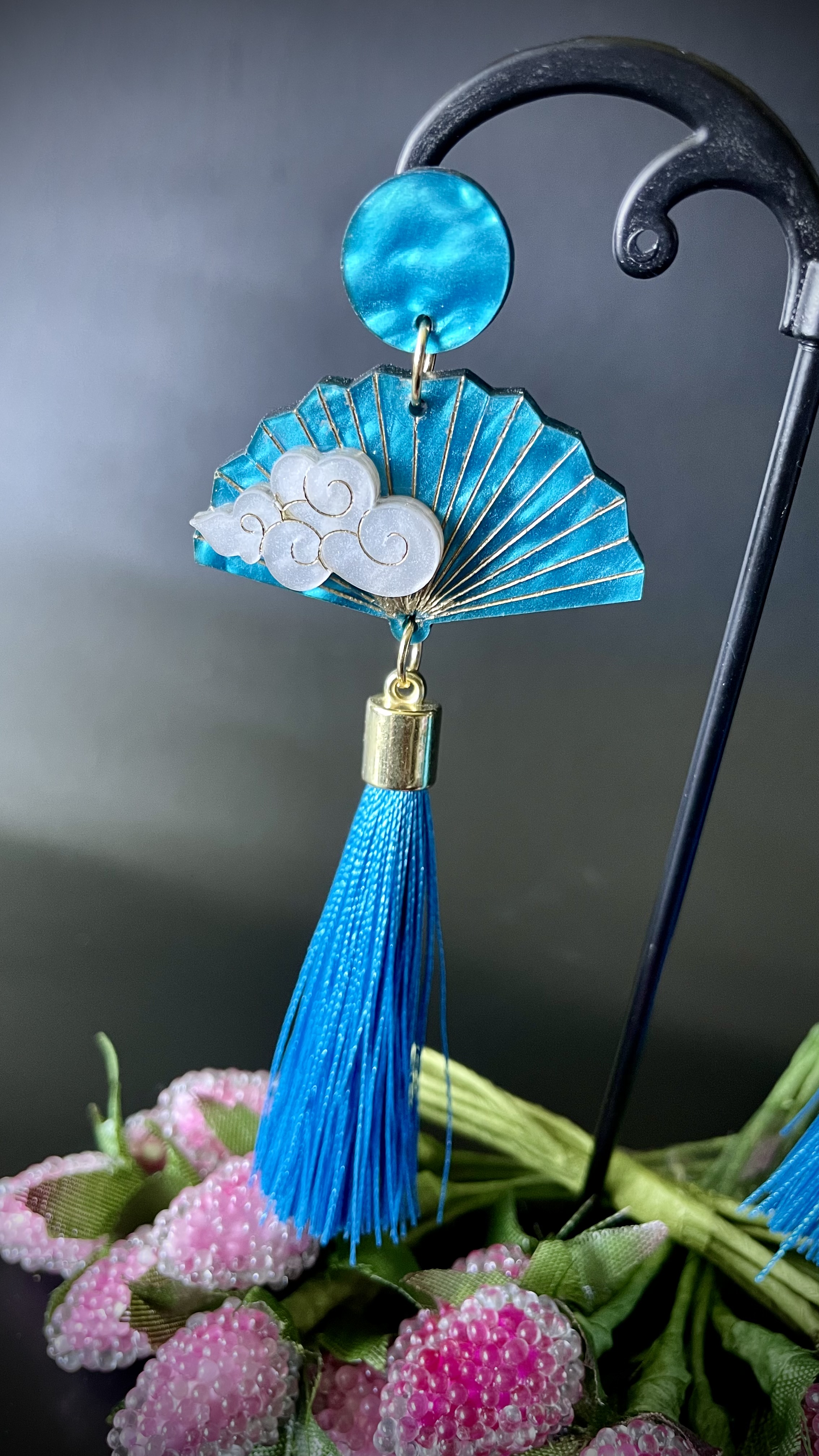 Boucles Éventails "Nuage"