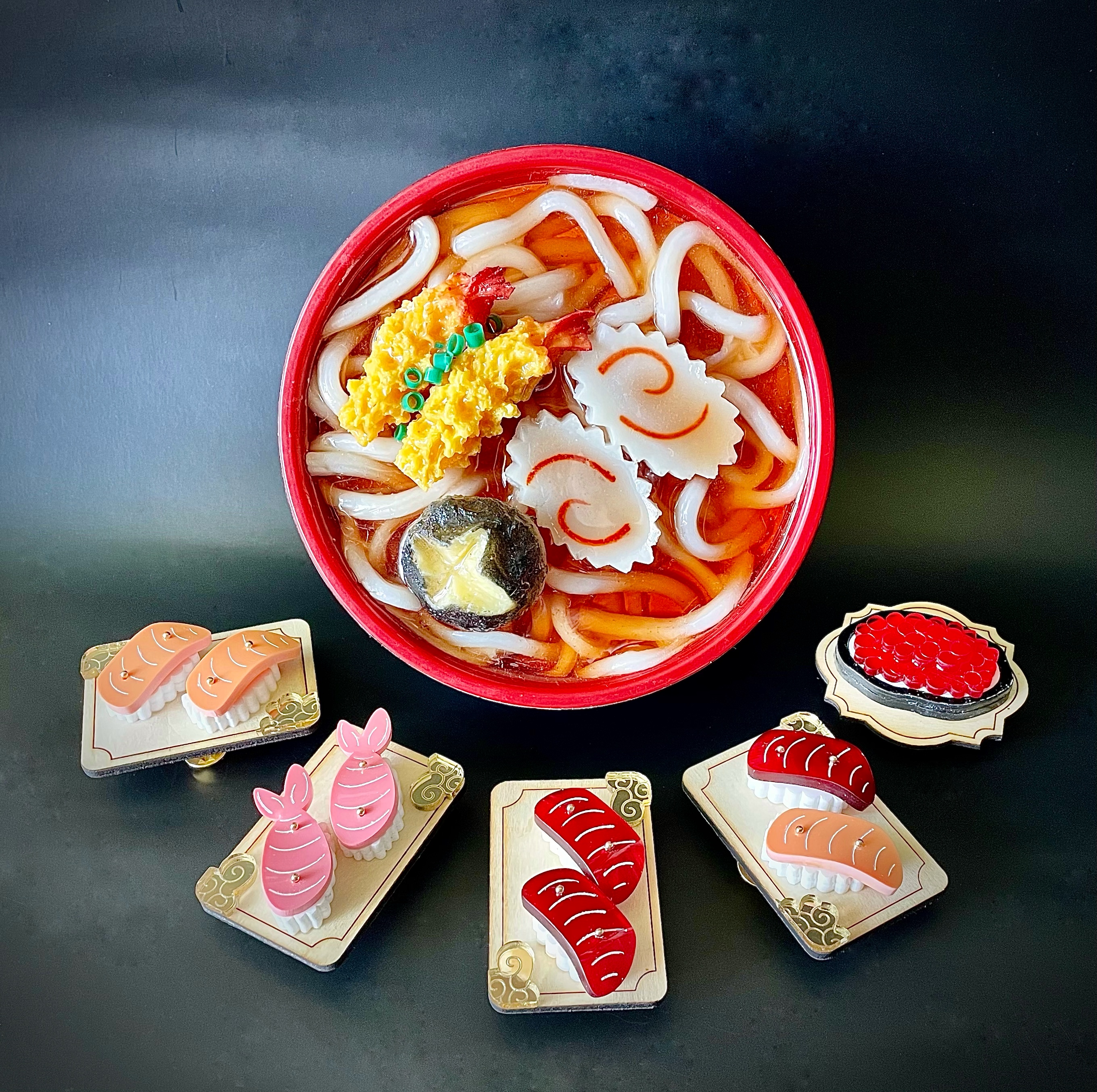 Plateaux de sushi traditionels