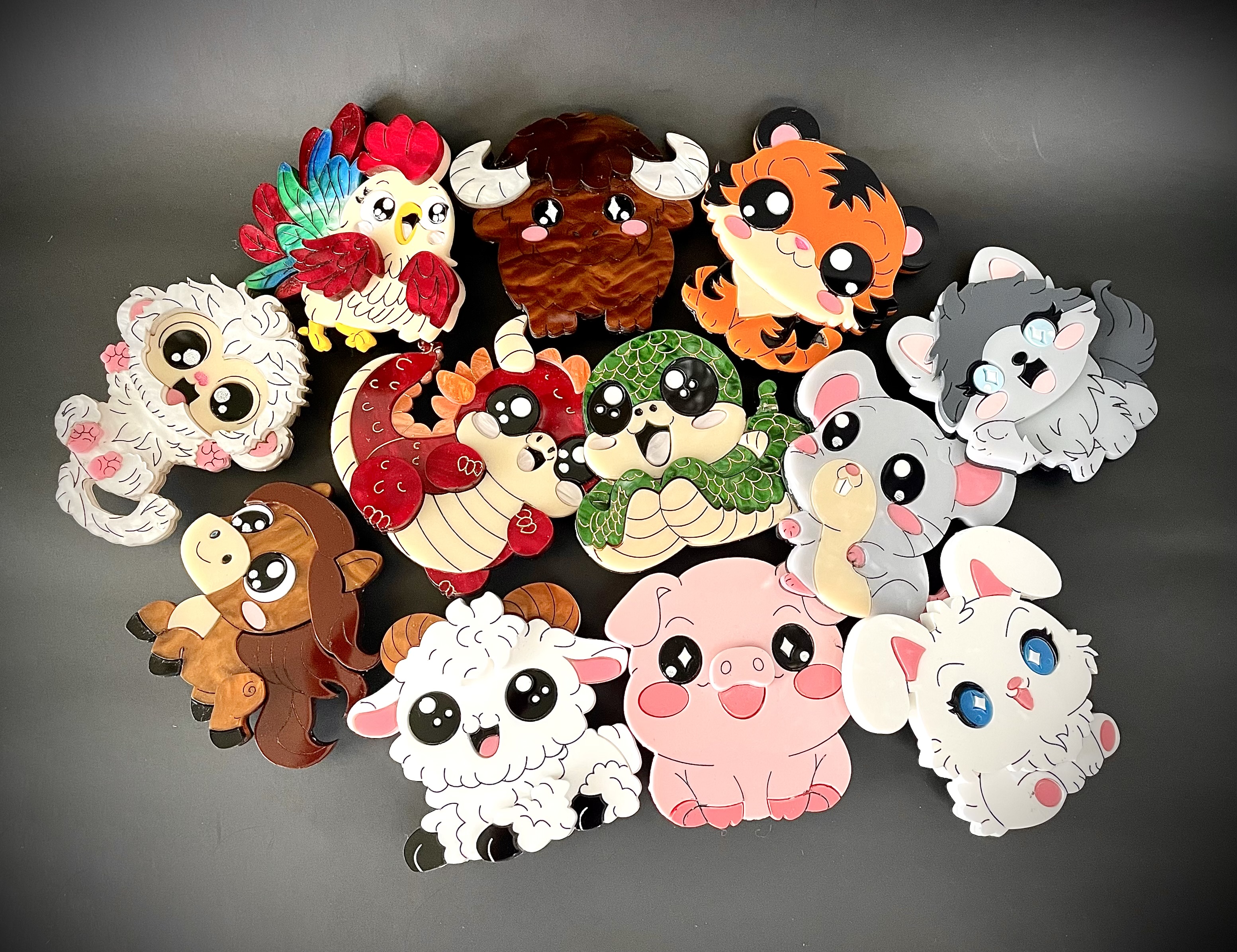 Chien Zodiaque Kawaii
