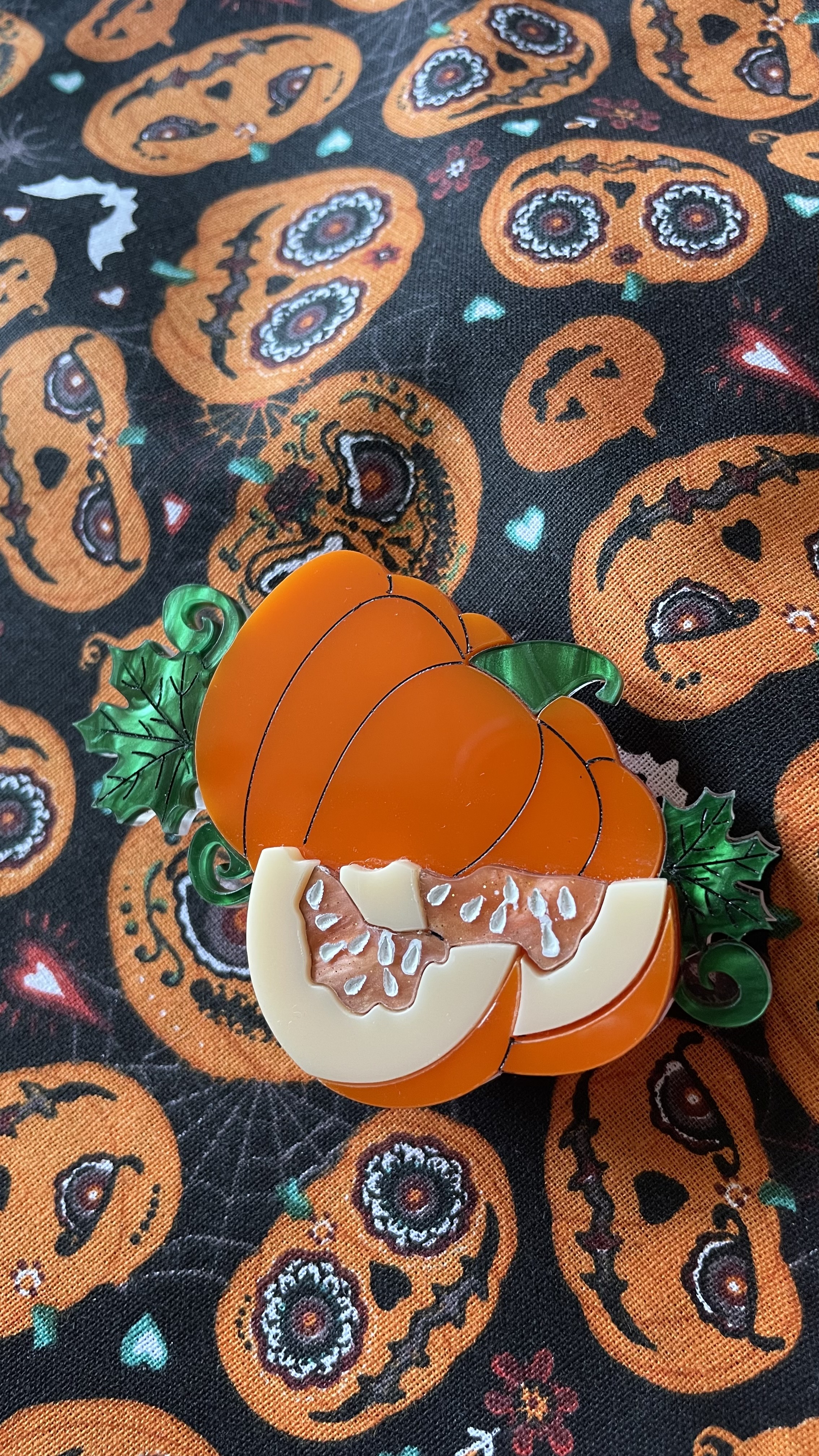 Parure Citrouille