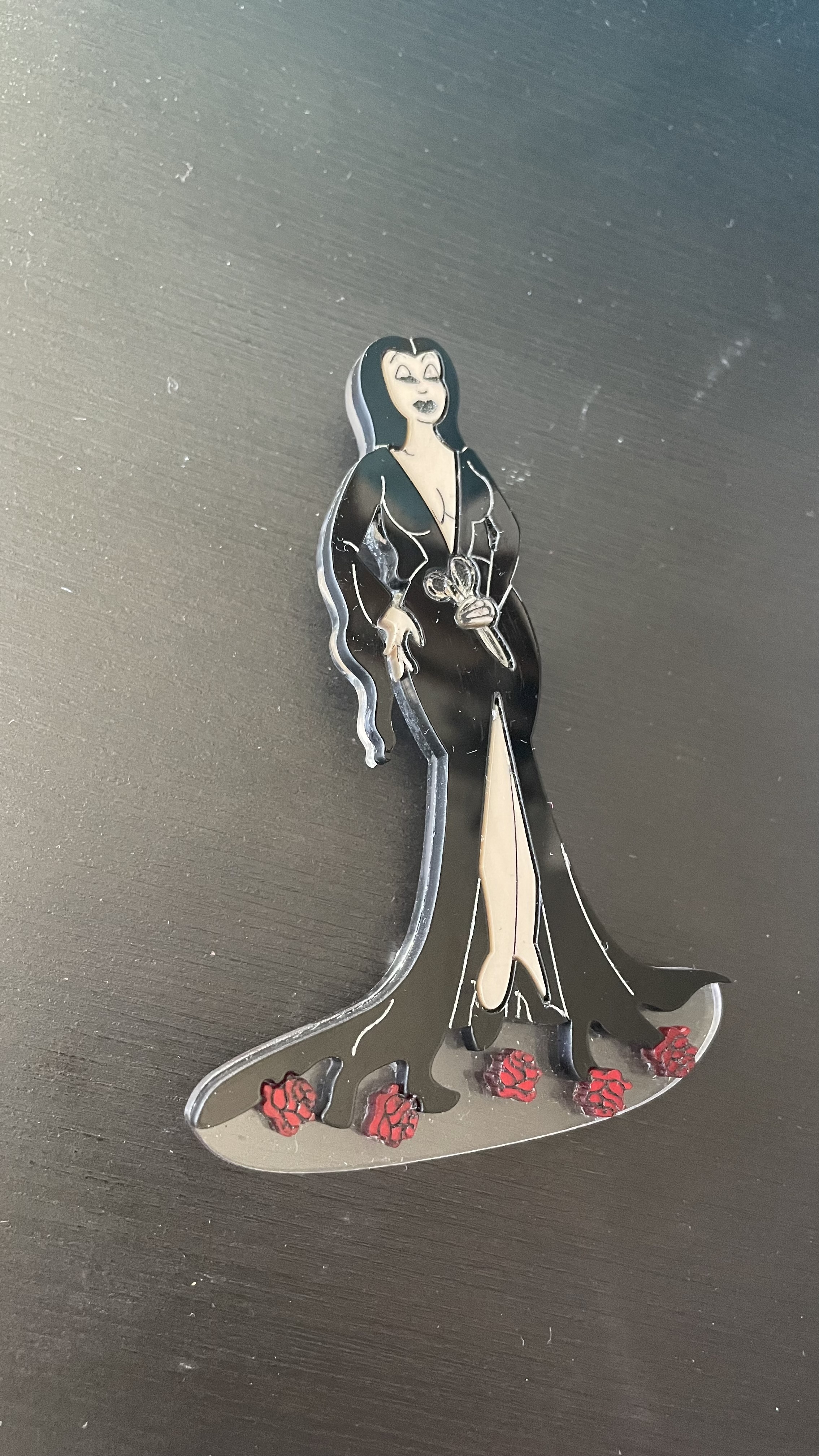 Morticia Pin-up