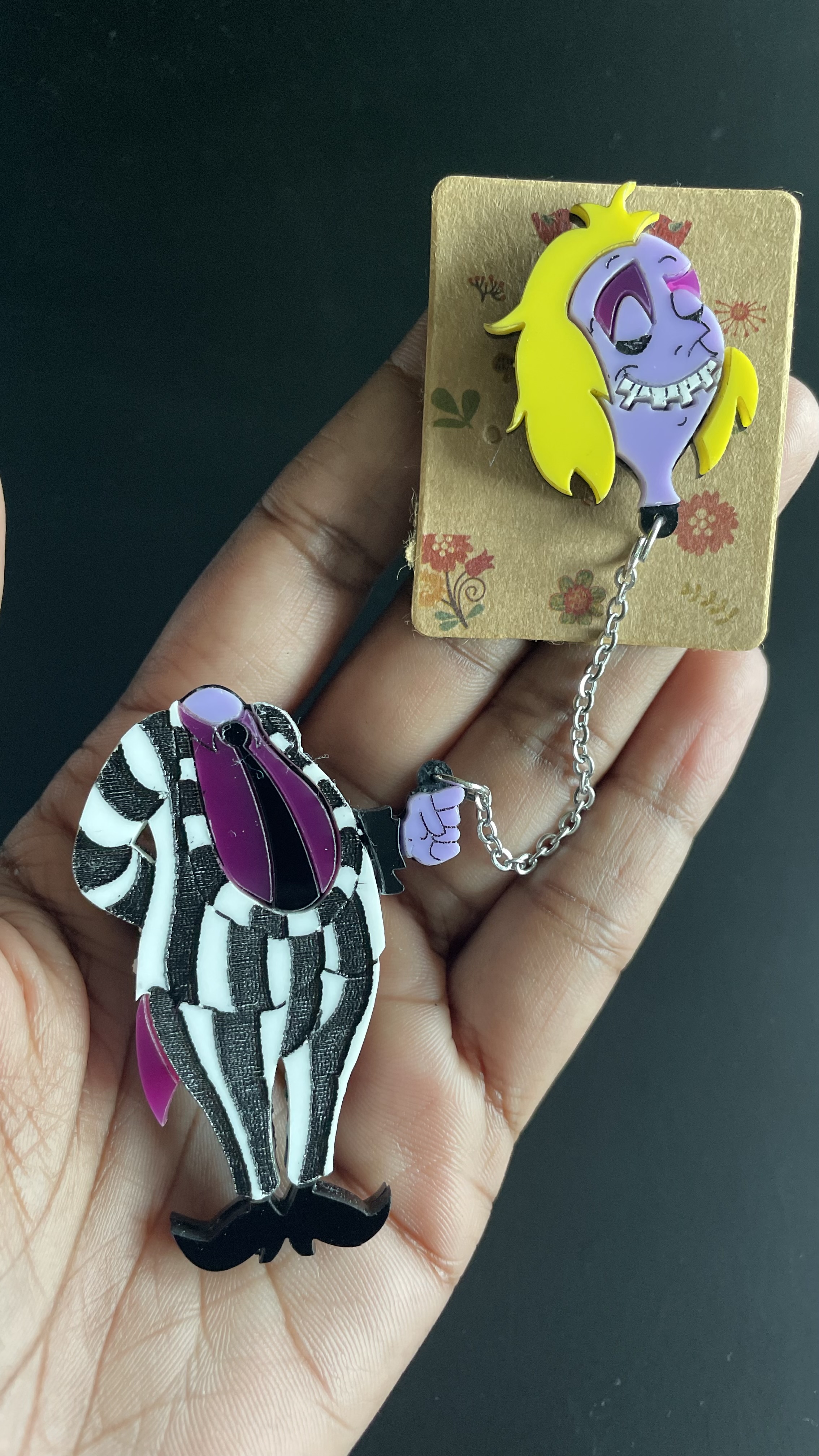 Beetlejuice Lidia chainette