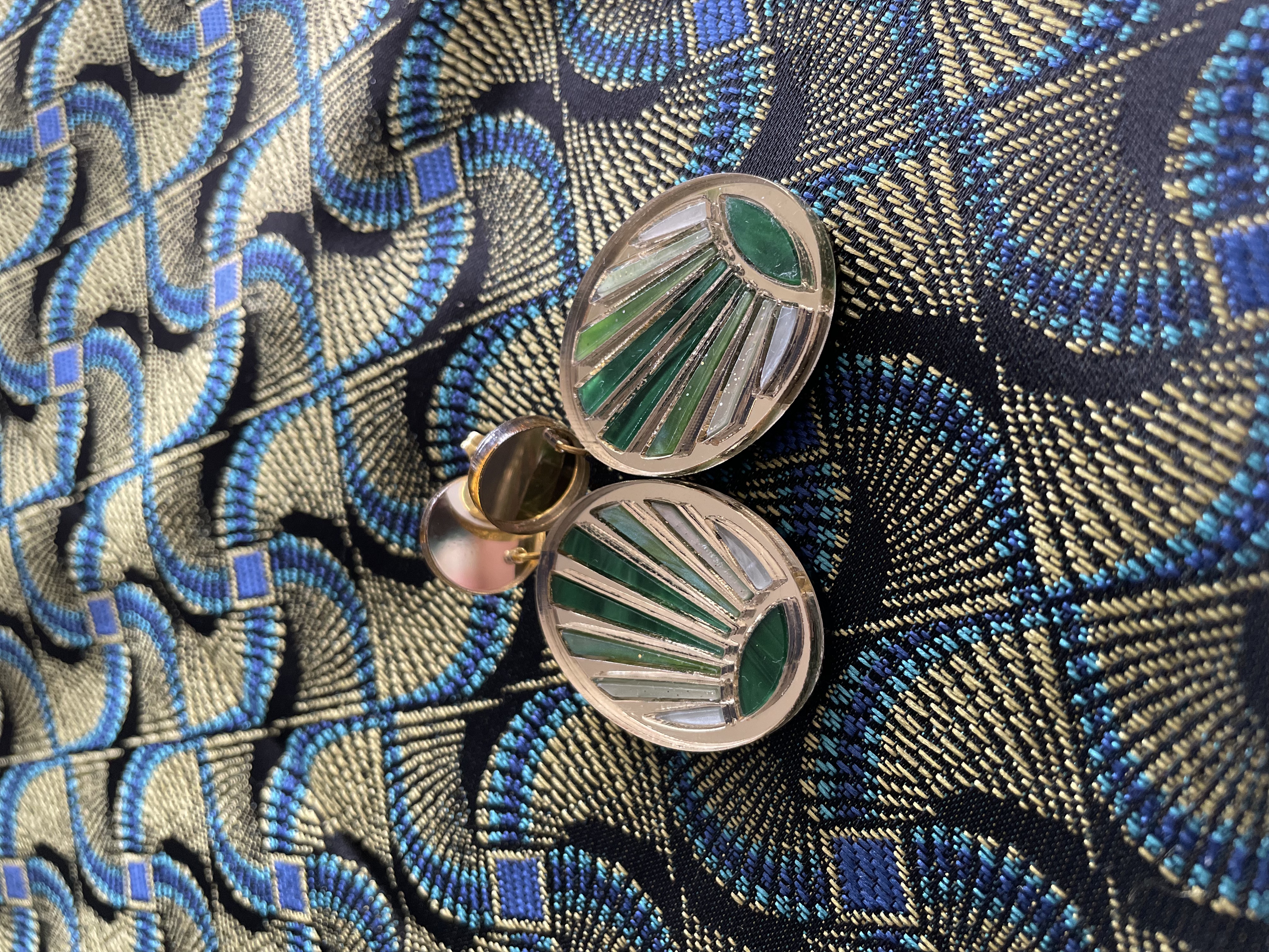 Parure dégradée Verte