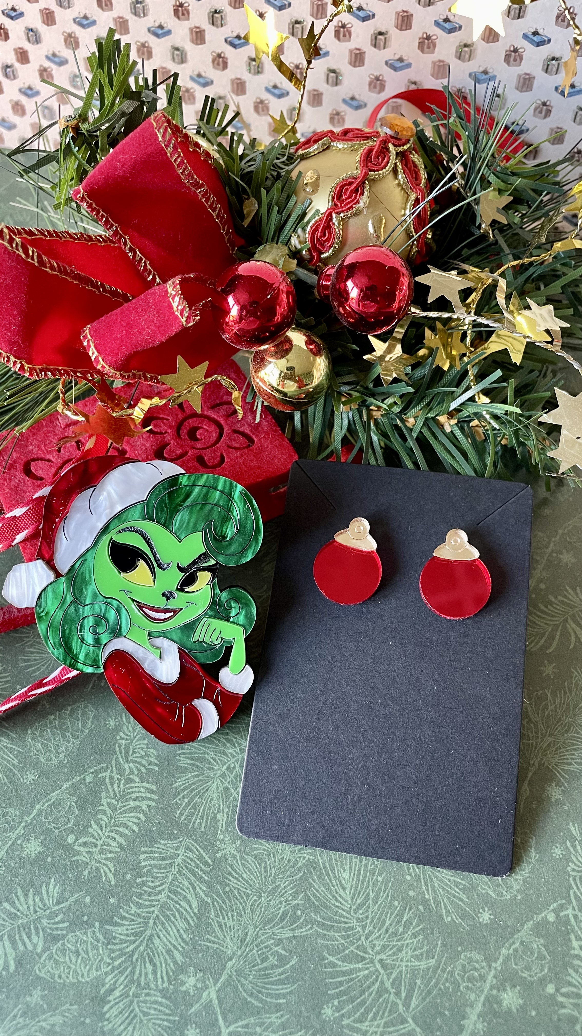 Parure Grinch Pinup