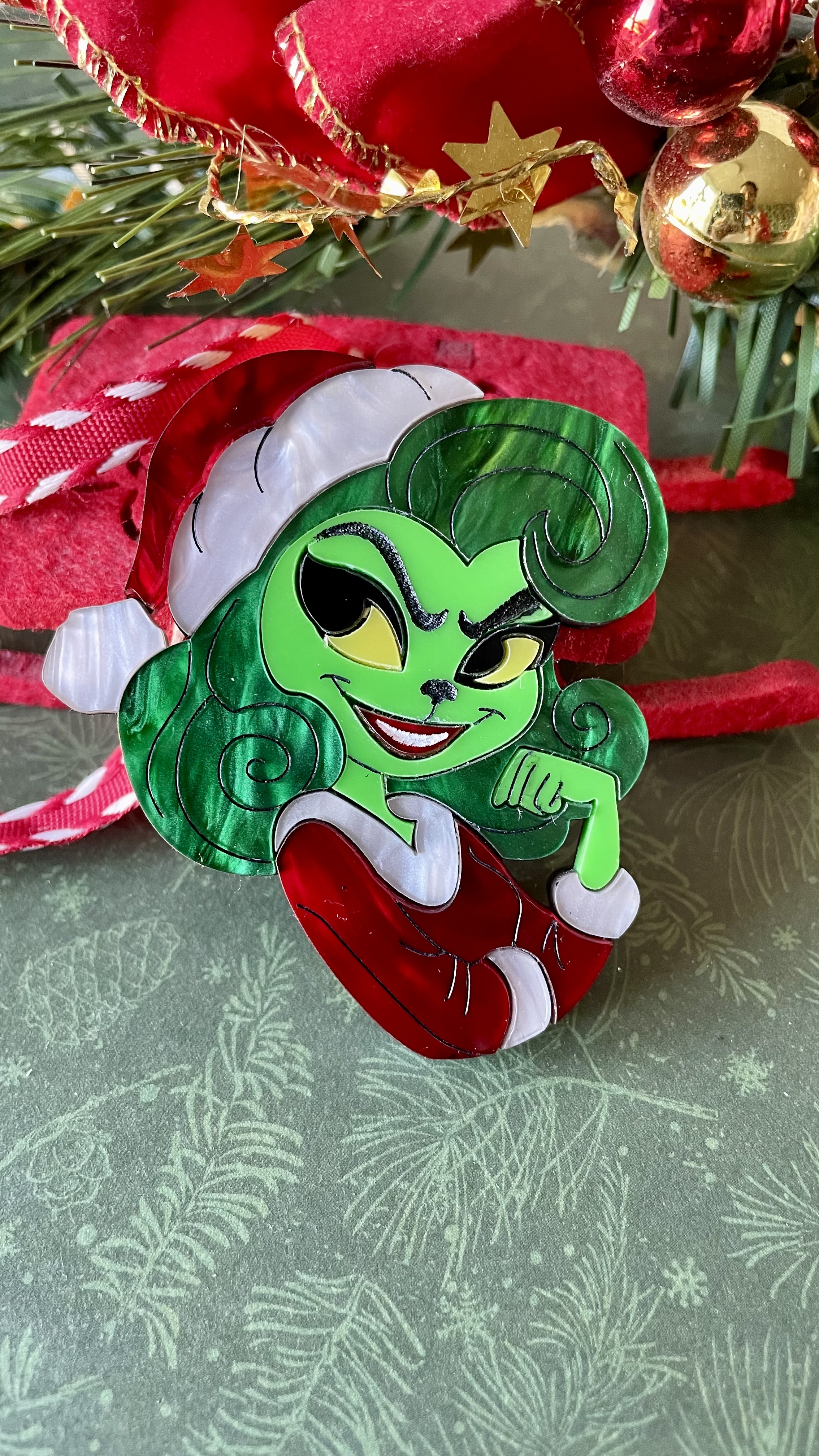 Parure Grinch Pinup