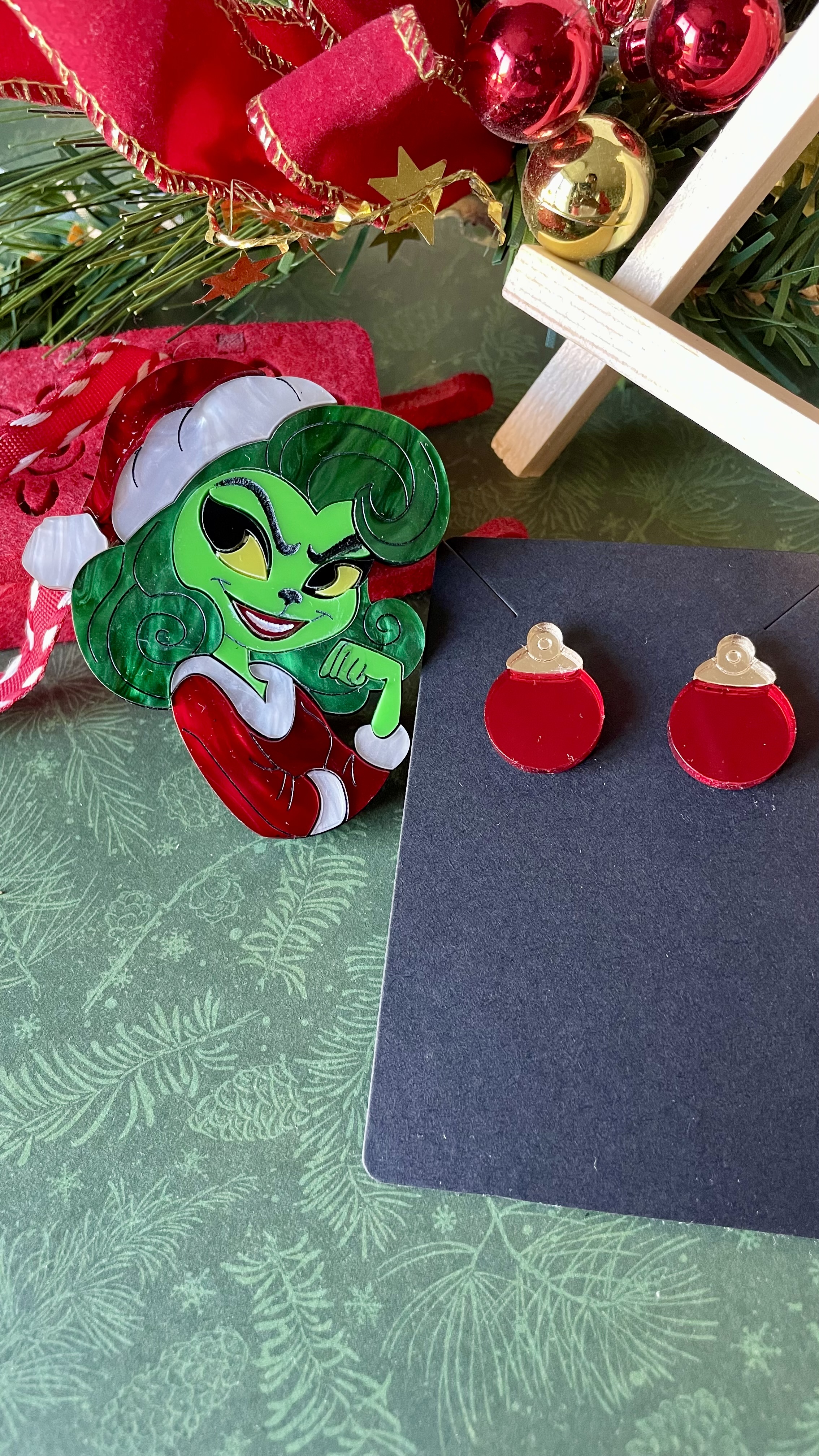 Parure Grinch Pinup