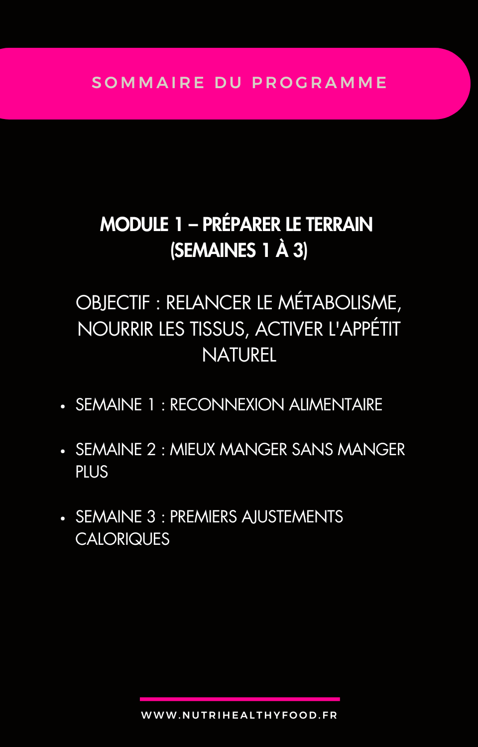 60 Jours pour une Prise de Masse Propre - Version femmes (sans sport)