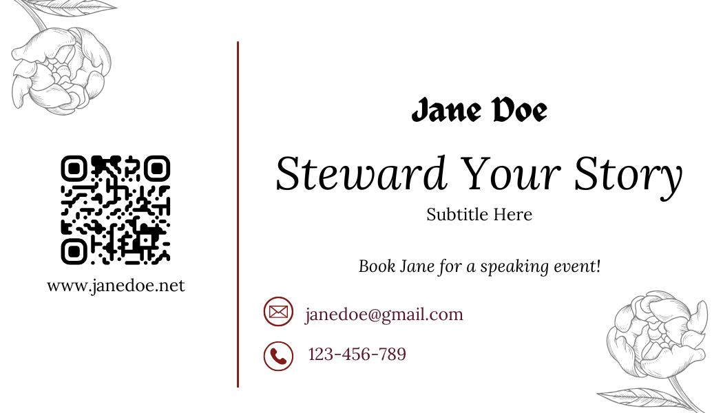 Signature Business Card Design