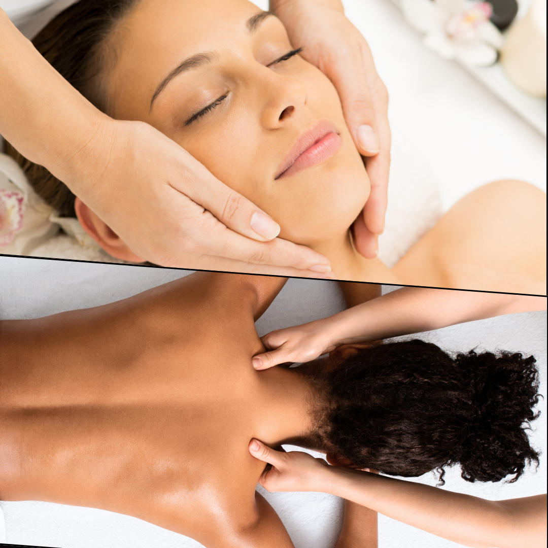 Massage combiné Dos & tête 60’