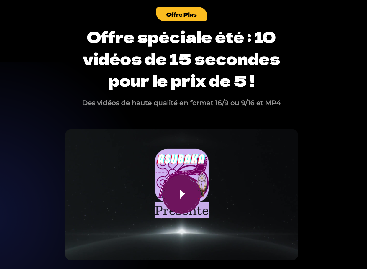 Optimisation en Vidéo Interactive - PACK COMPLET - à l'unité