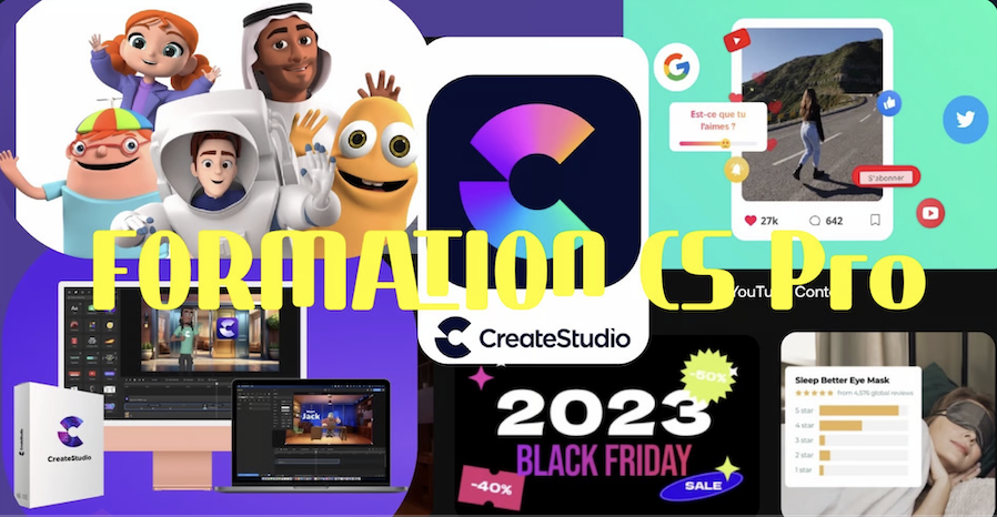 Formation CS Pro - Meilleur Logiciel de Création de Vidéo Animées